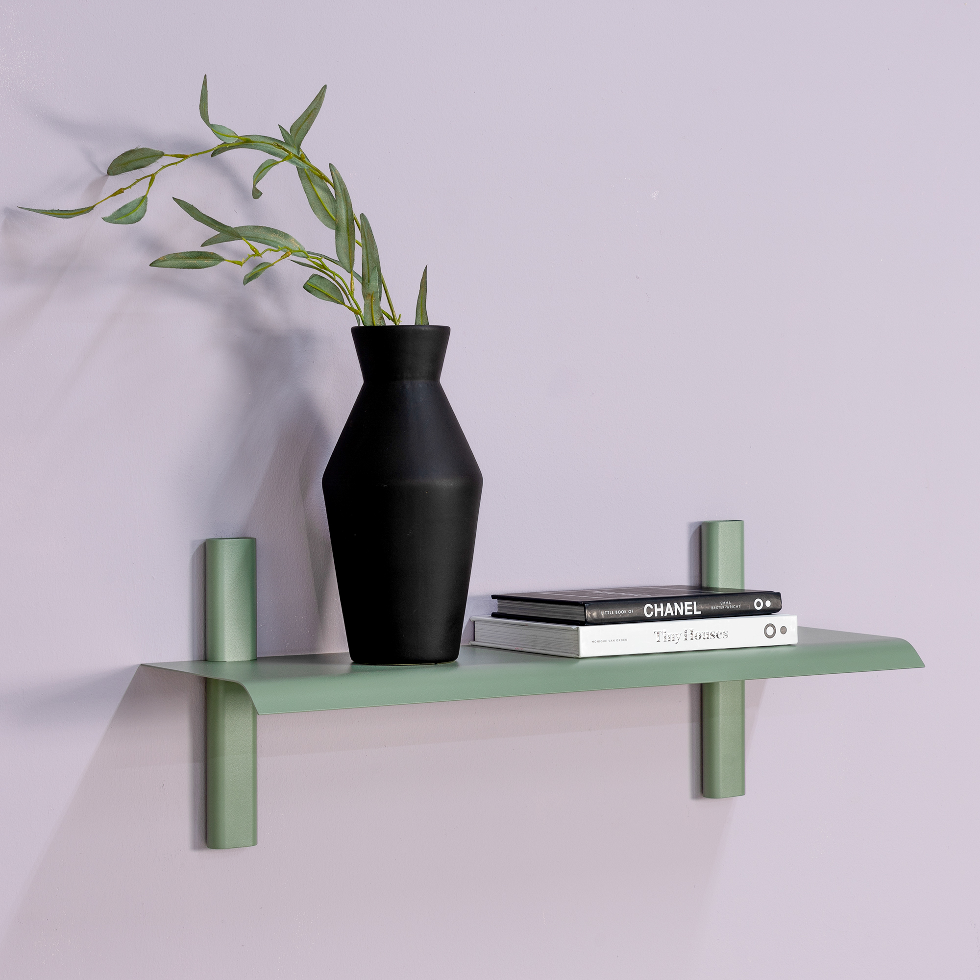 Spinder x OnMateria - HOLA 2 Wall shelf - Dusty Green_1