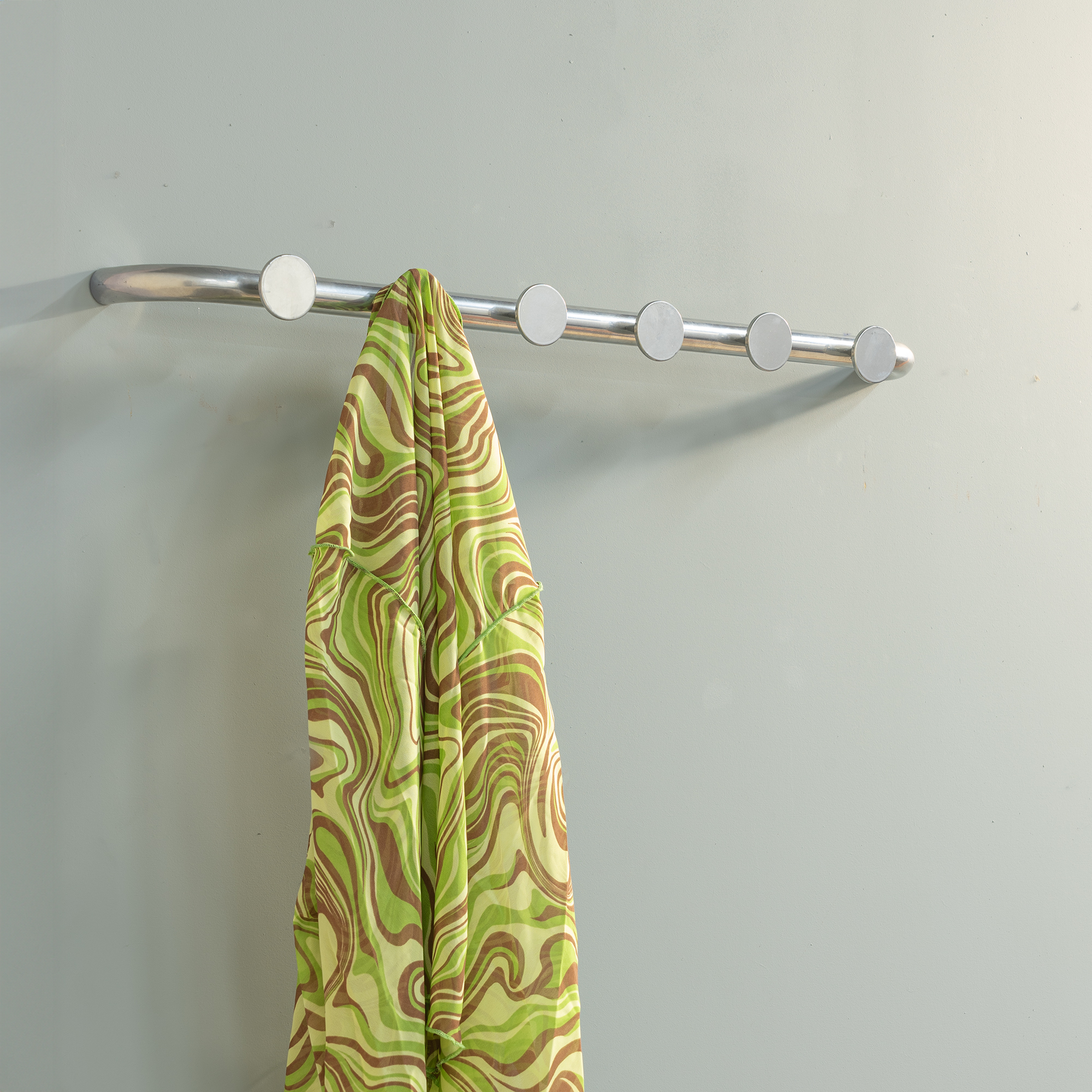 RETRO 6 Coat rack - Groovy Chrome_6
