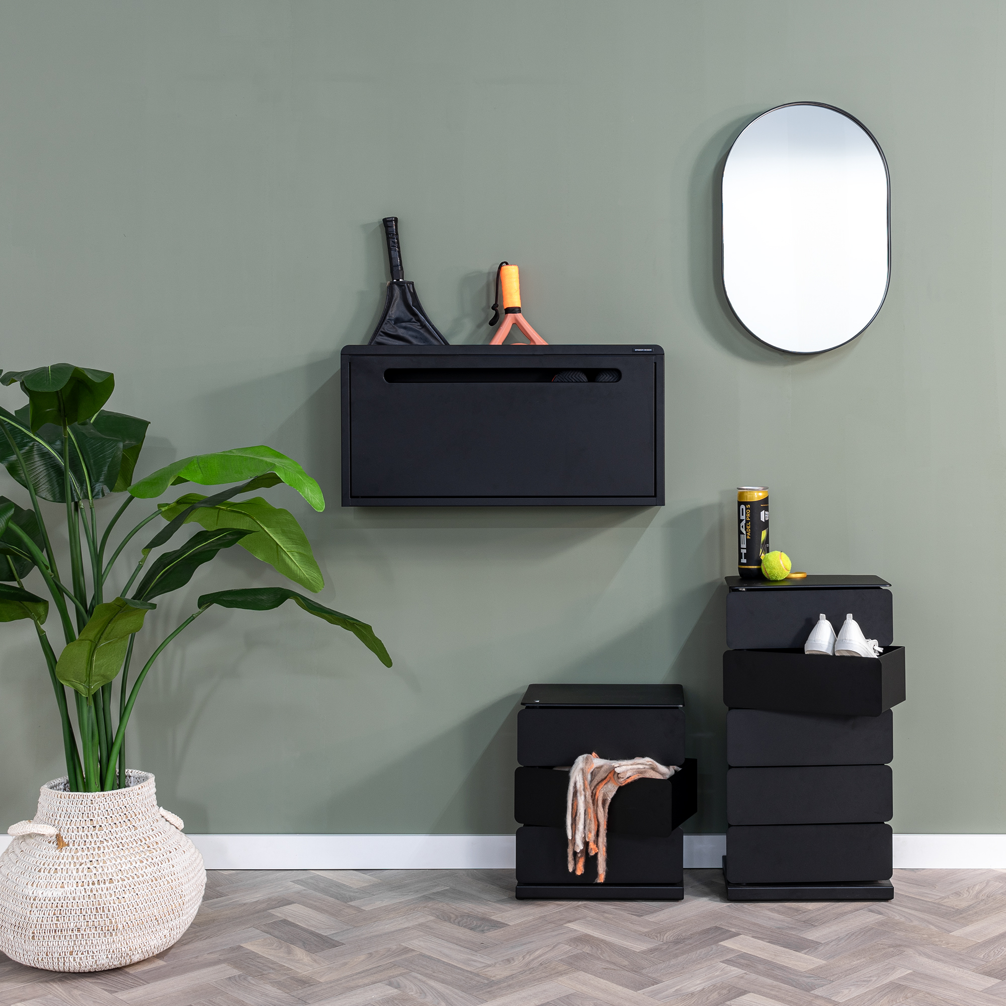 SPORTIVA Shoe cabinet - Black_11