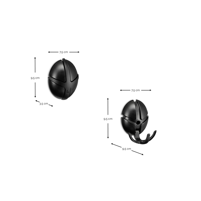 TICK BIO Wandgarderobe - Bio / Schwarz_11