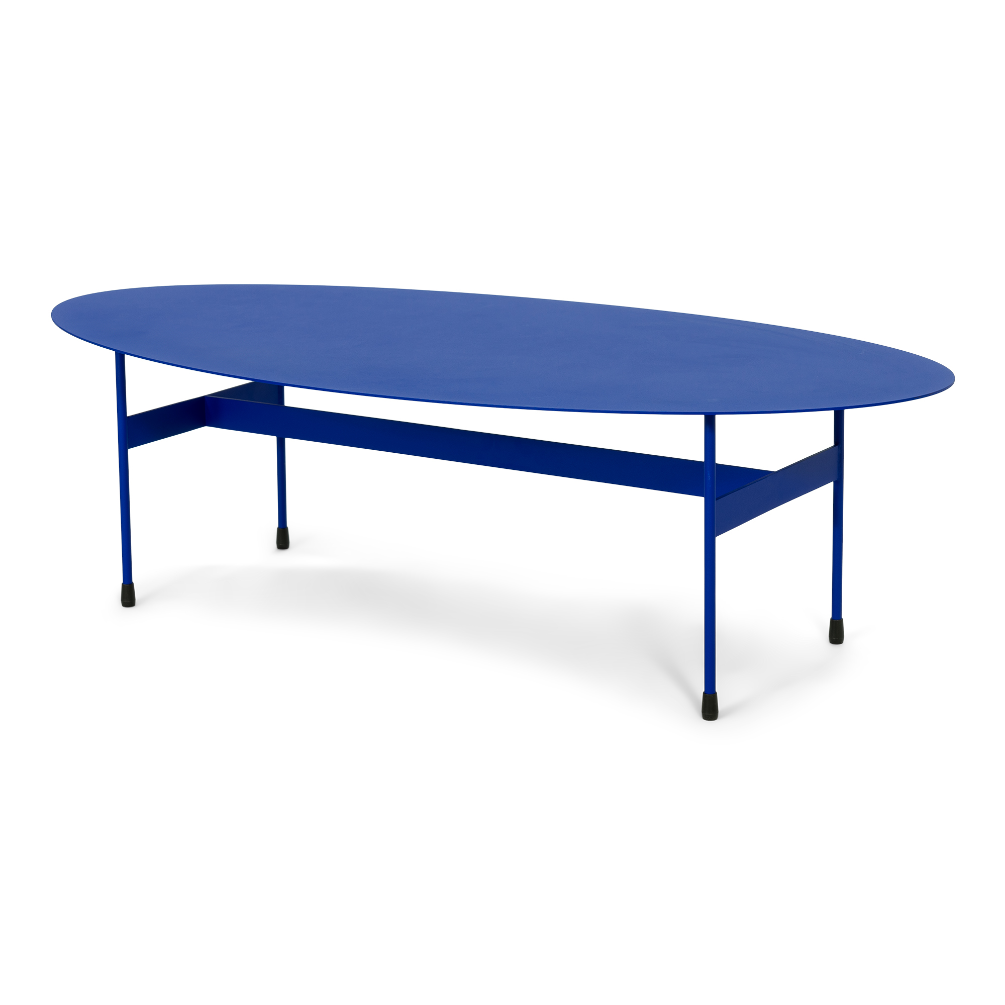 MIRA OVAL Coffee table  - Ultramarine_4