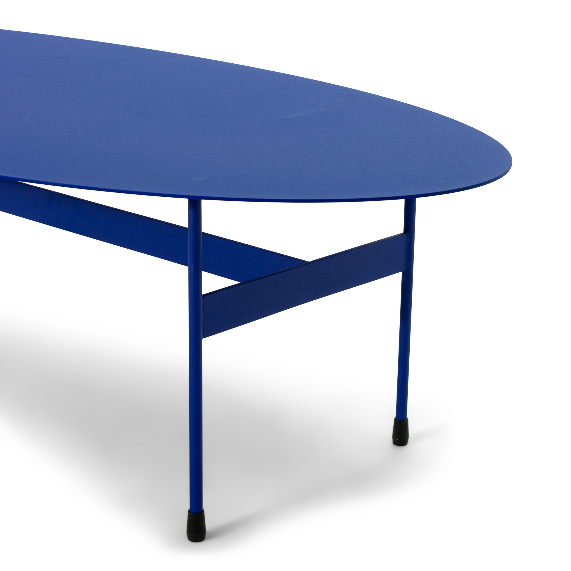 MIRA OVAL Coffee table  - Ultramarine_8