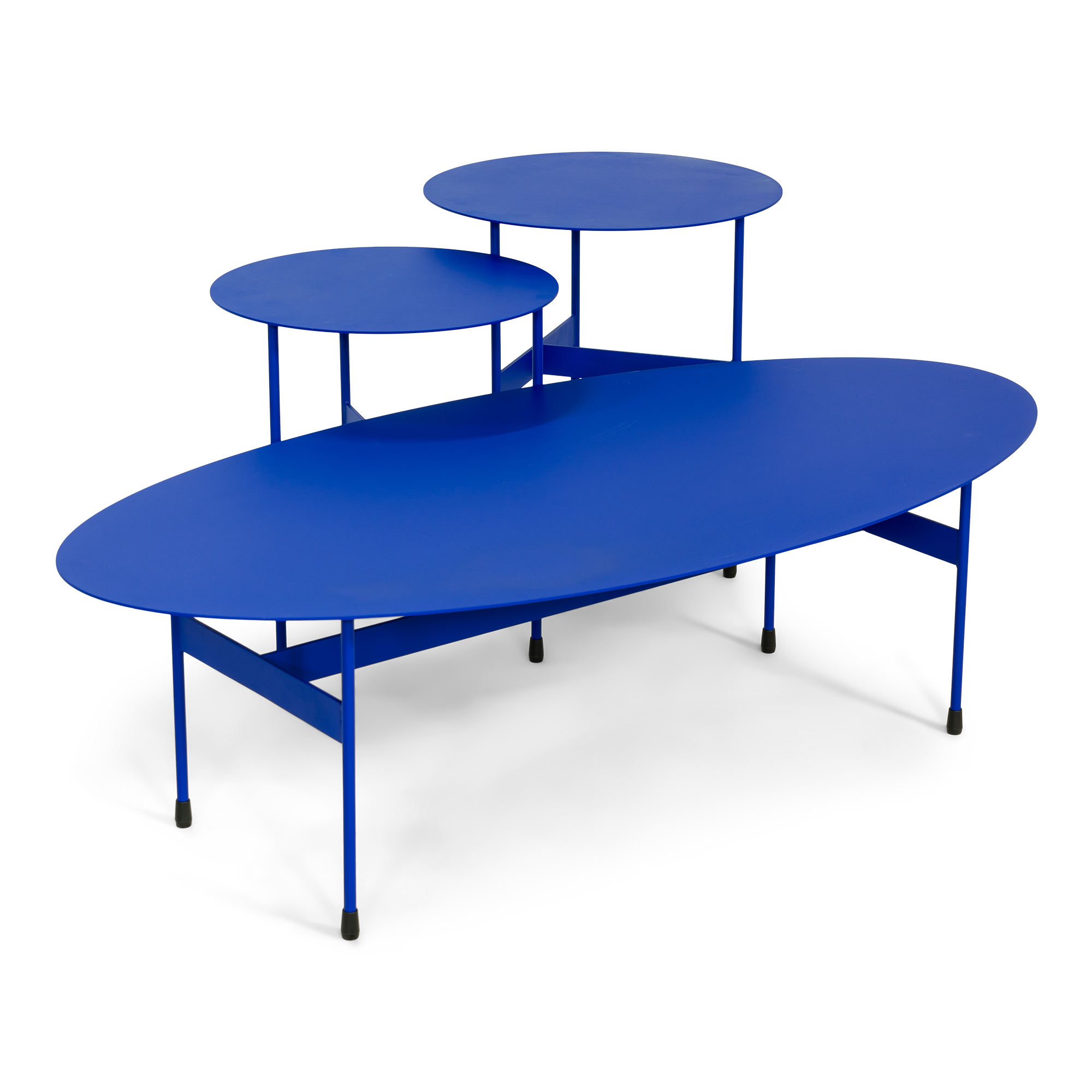 MIRA OVAL Coffee table  - Ultramarine_9