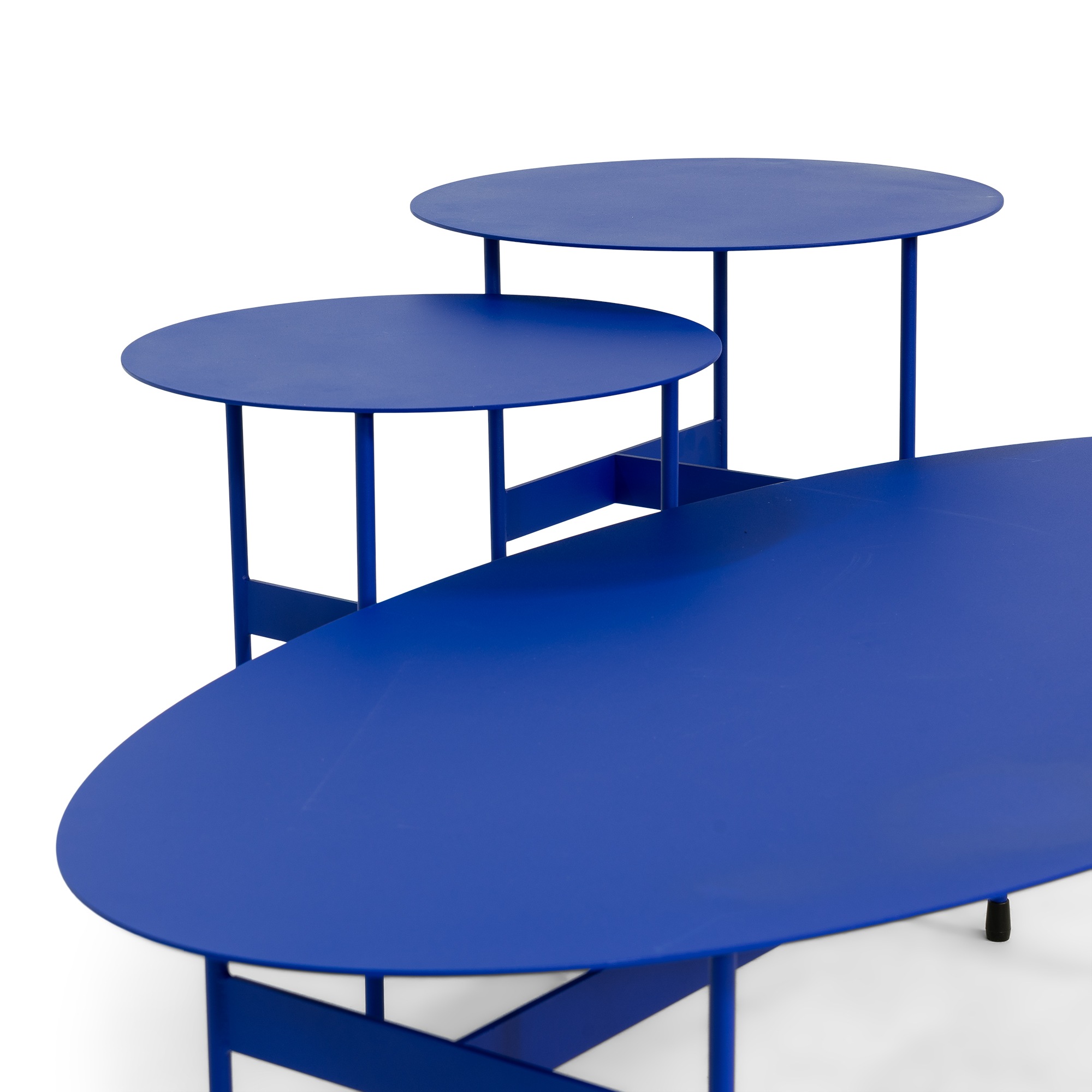 MIRA OVAL Coffee table  - Ultramarine_11