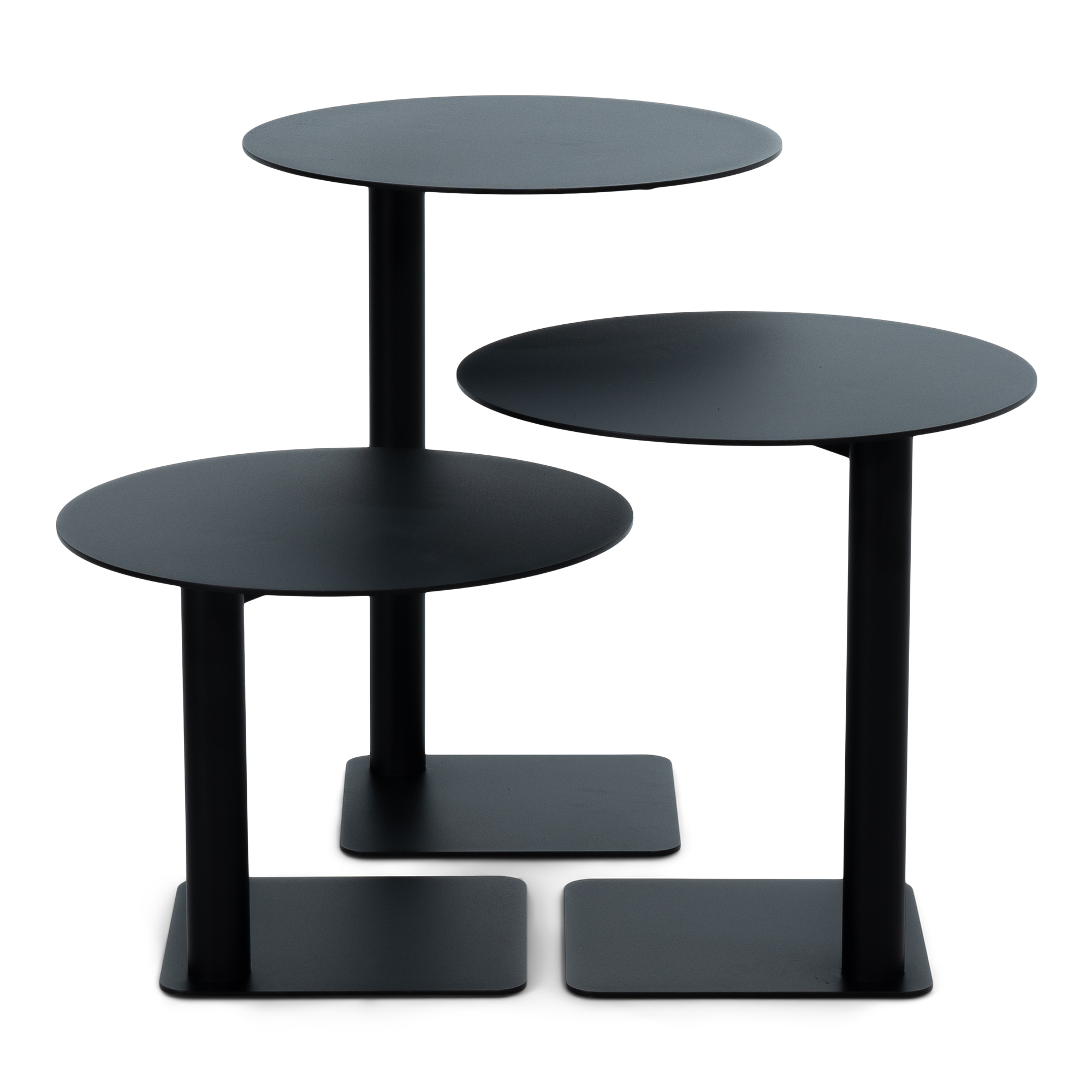 SUNNY LOW Side Table - Black_4