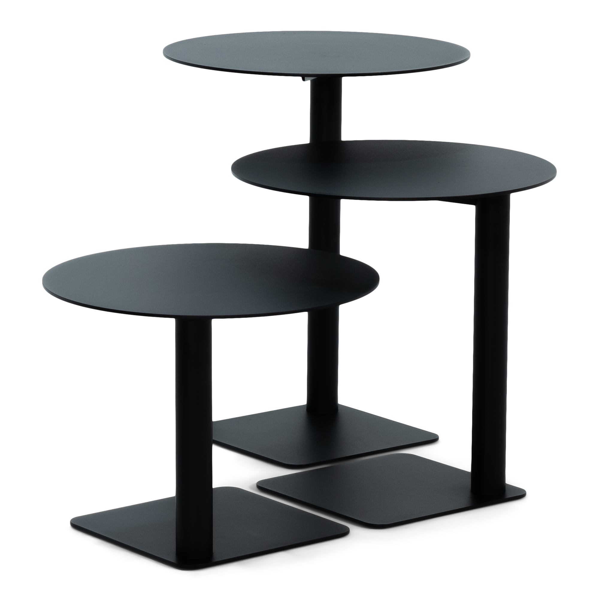 SUNNY LOW Side Table - Black_5