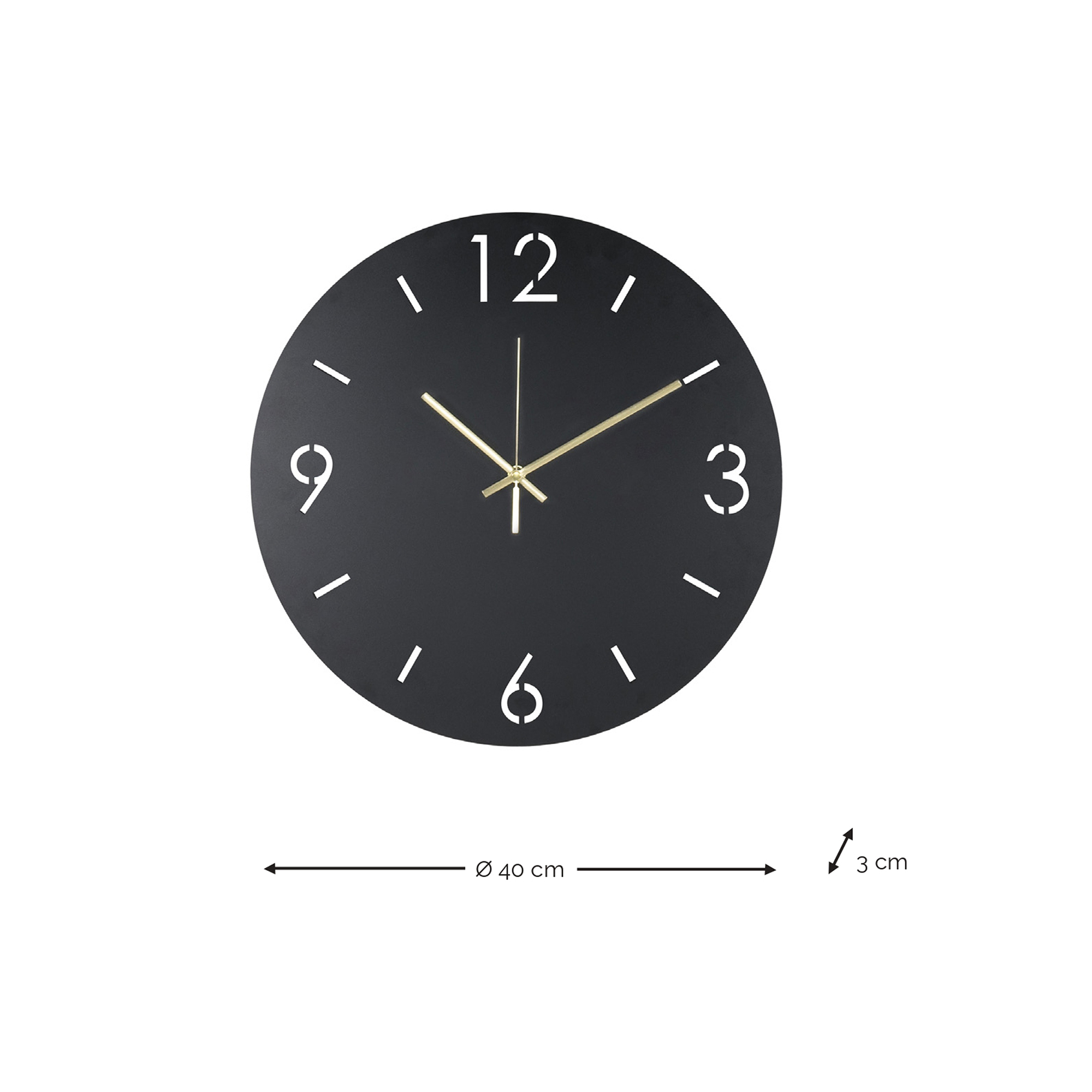 TIME Ø 40 Wanduhr - Silky Taupe_5