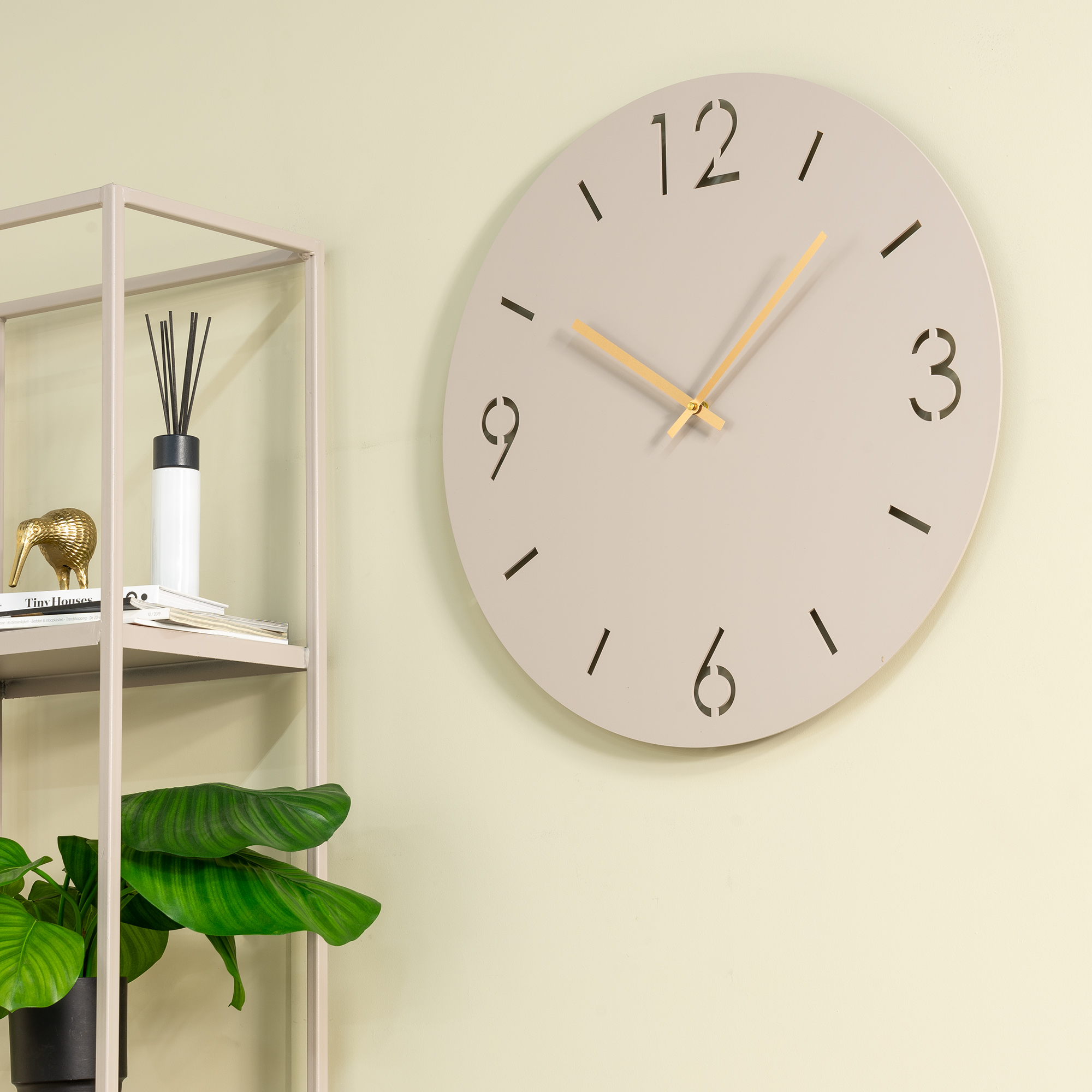 TIME Ø 60 Klok - Silky Taupe_1
