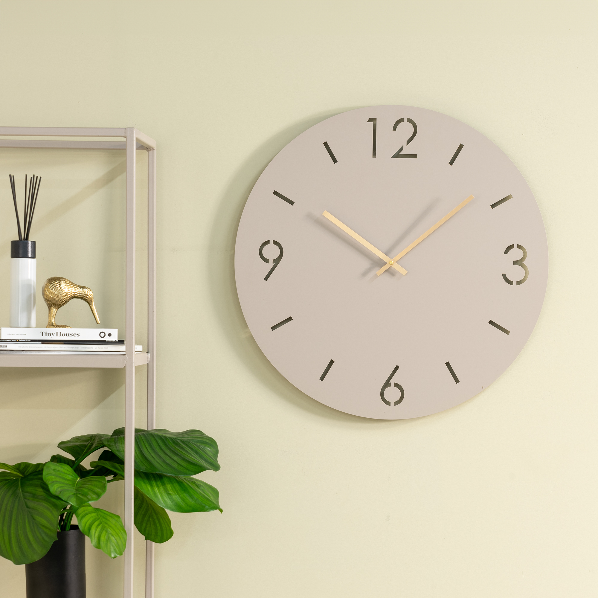 TIME Ø 60 Klok - Silky Taupe_5