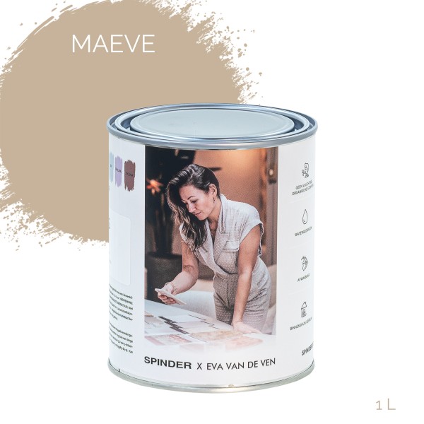 Product Spinder x Eva van de Ven - 1L Matte Wandfarbe - Maeve