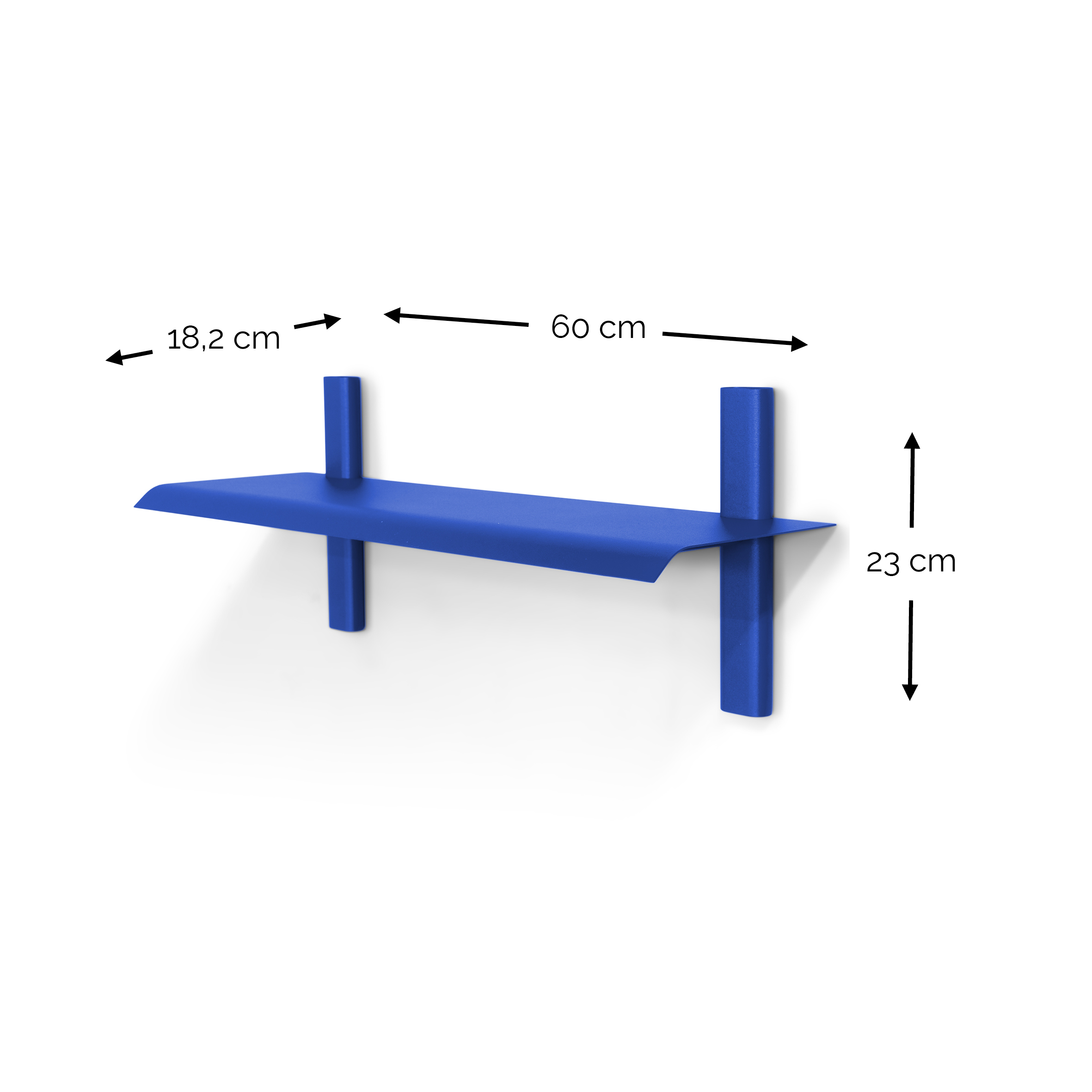 Spinder x OnMateria - HOLA 2 Wall shelf - Ultramarine_6