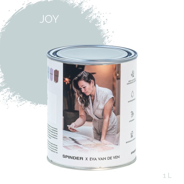 Product Spinder x Eva van de Ven - 1L Matte Wandfarbe - Joy