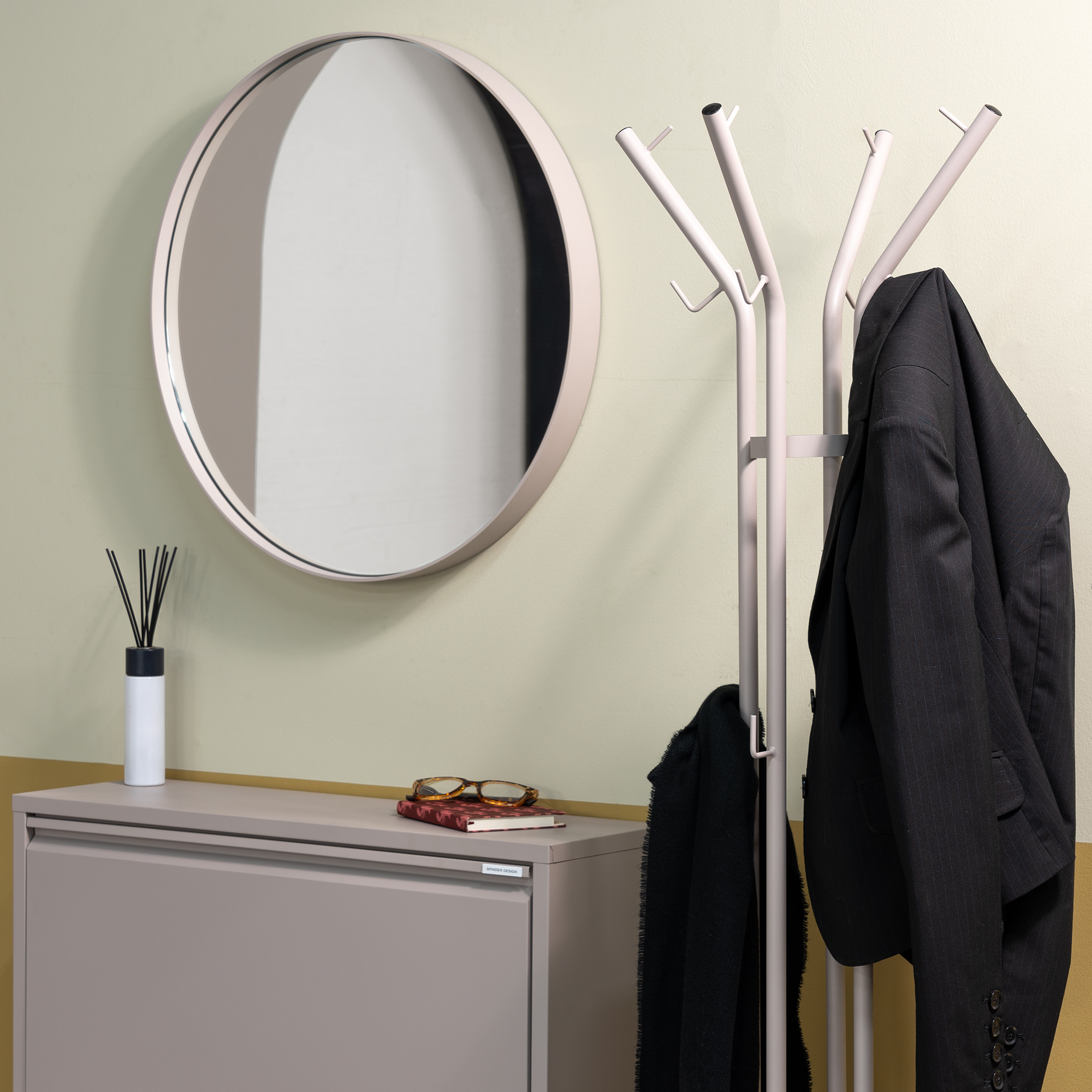 CHARLY freestanding coat rack - Silky Taupe_1