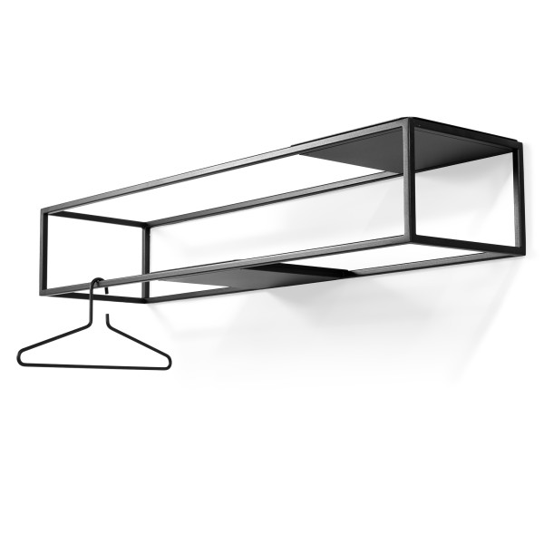 Product STRATO 120 Wall Coat Rack - Black