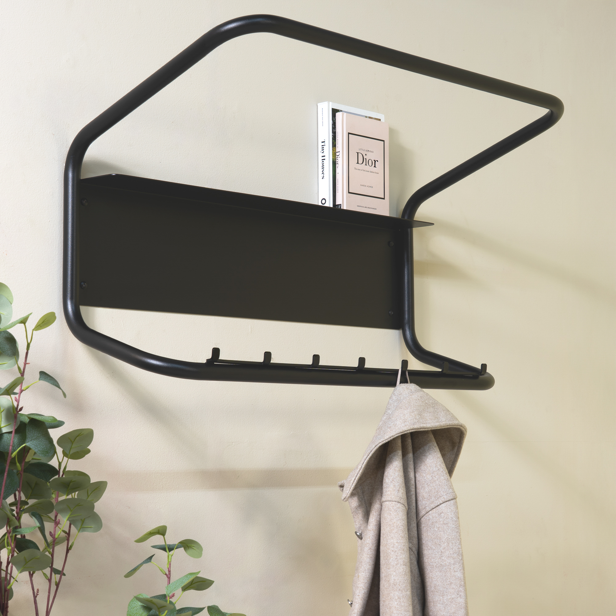 FLUX Wandkapstok - Zwart_7