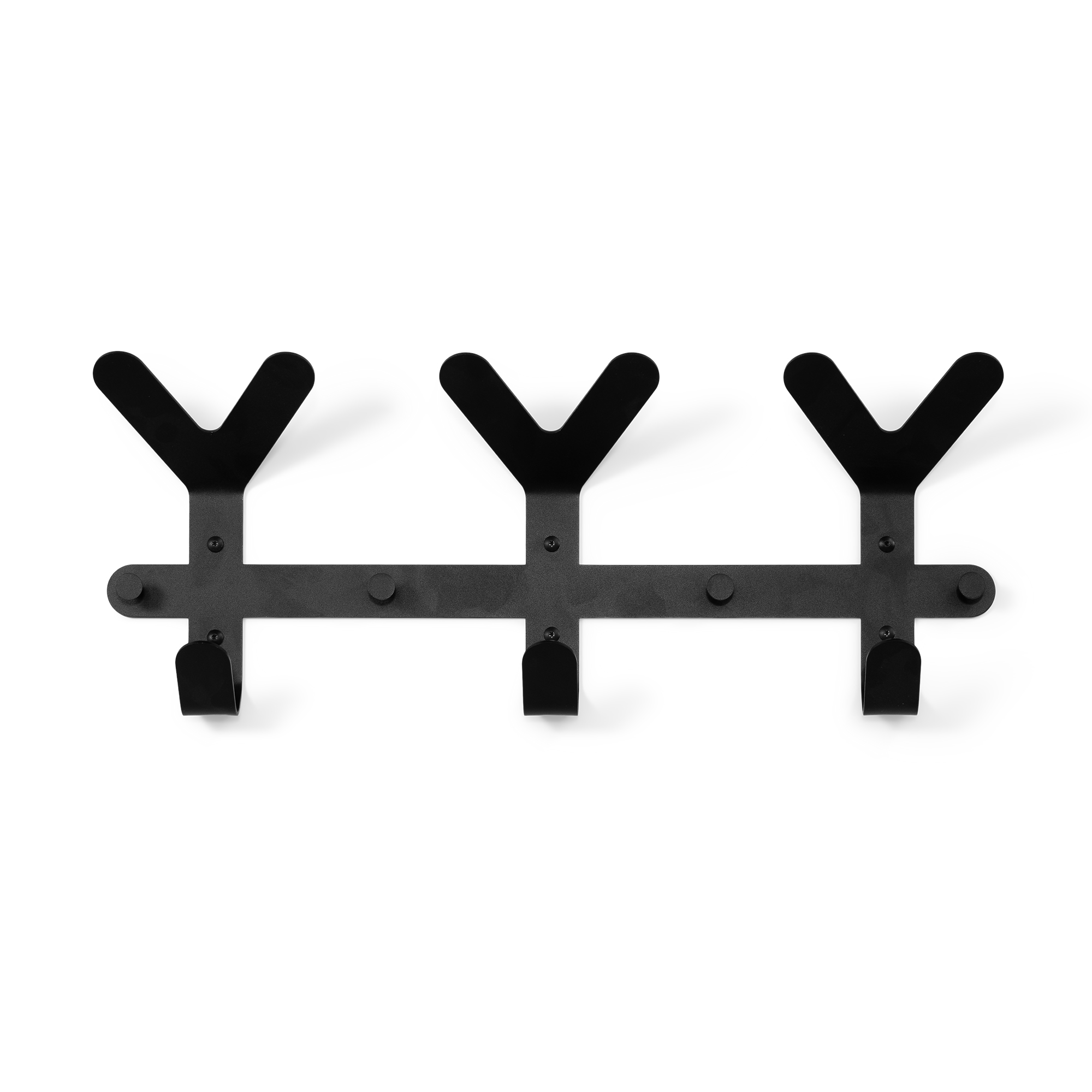 FRONDO Wandkapstok - Zwart_4