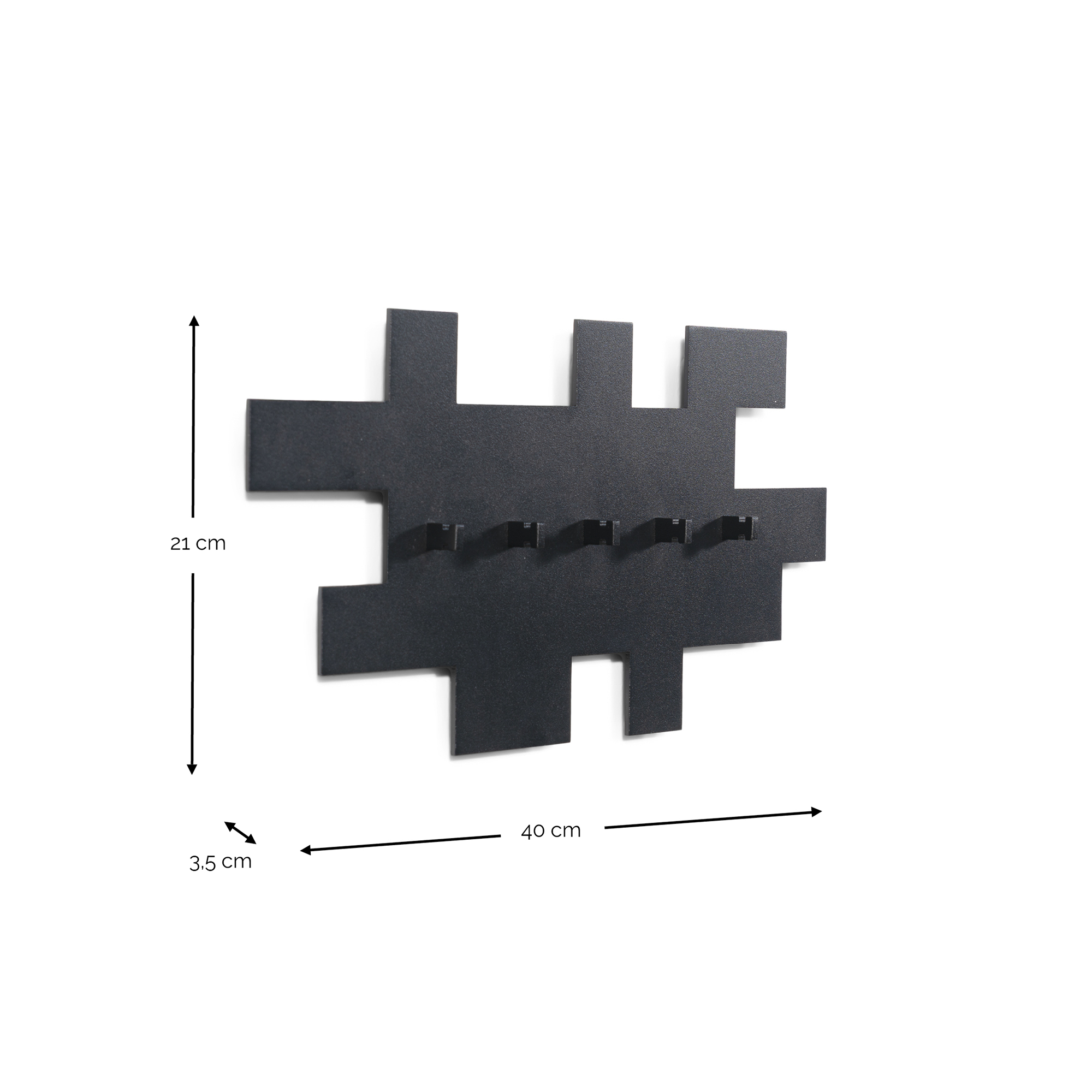 TETROMINO Coatrack - Black_8