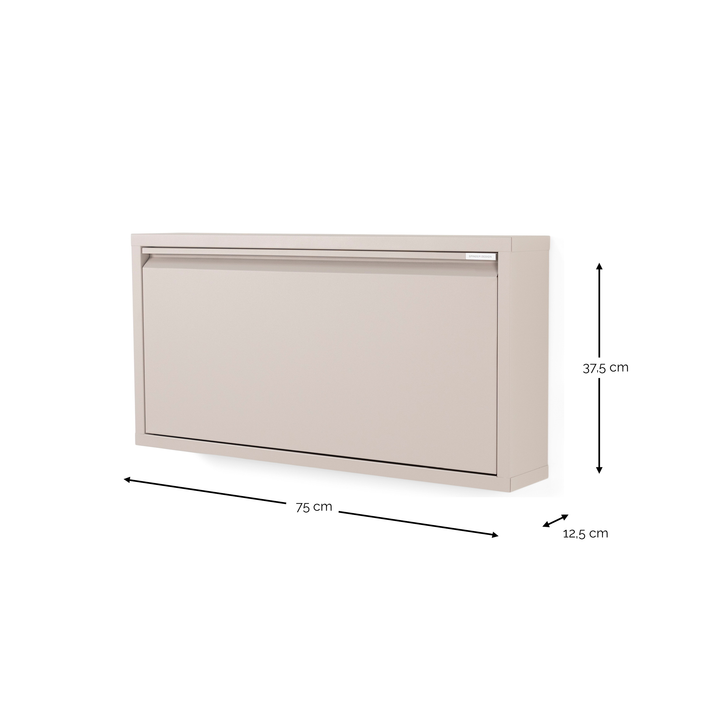 BILLY 1 Shoe cabinet - Silky Taupe_10