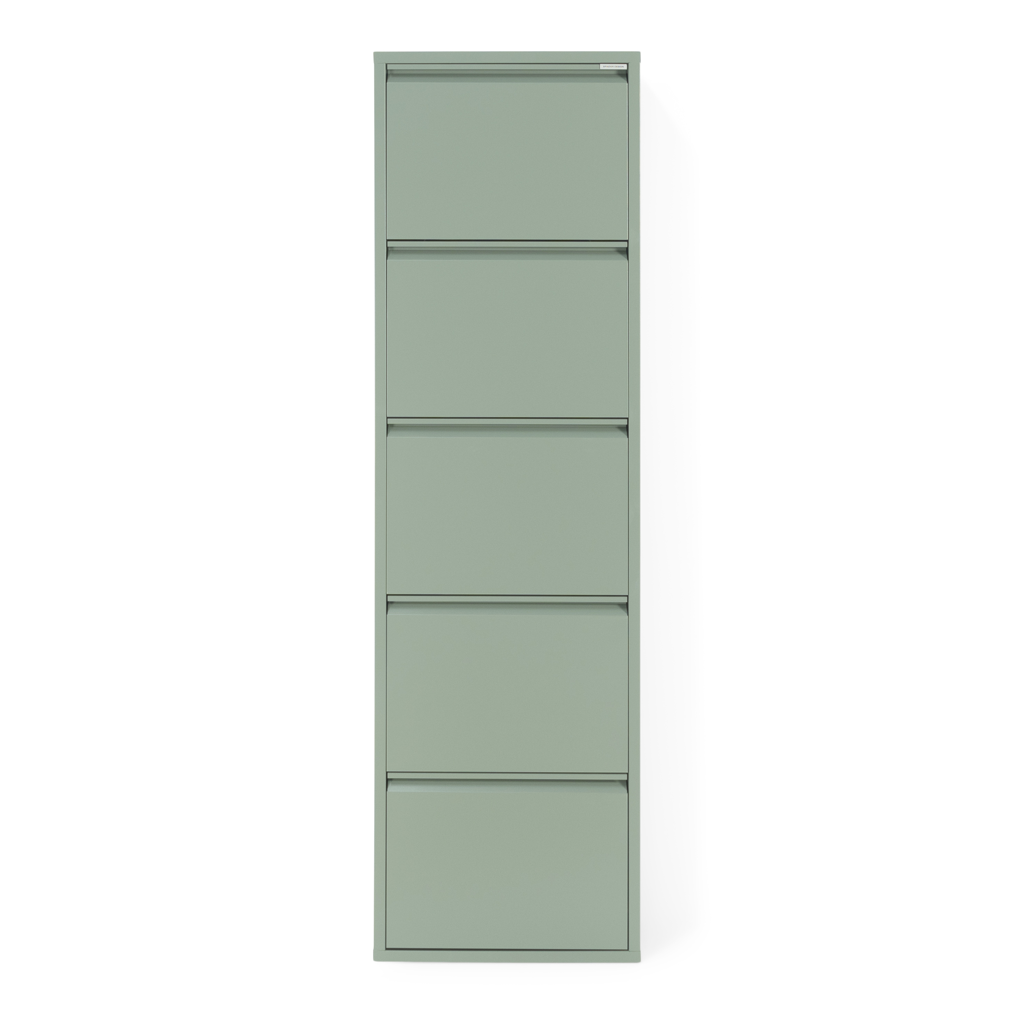 BILLY 5 Shoe Cabinet - Dusty Green_5