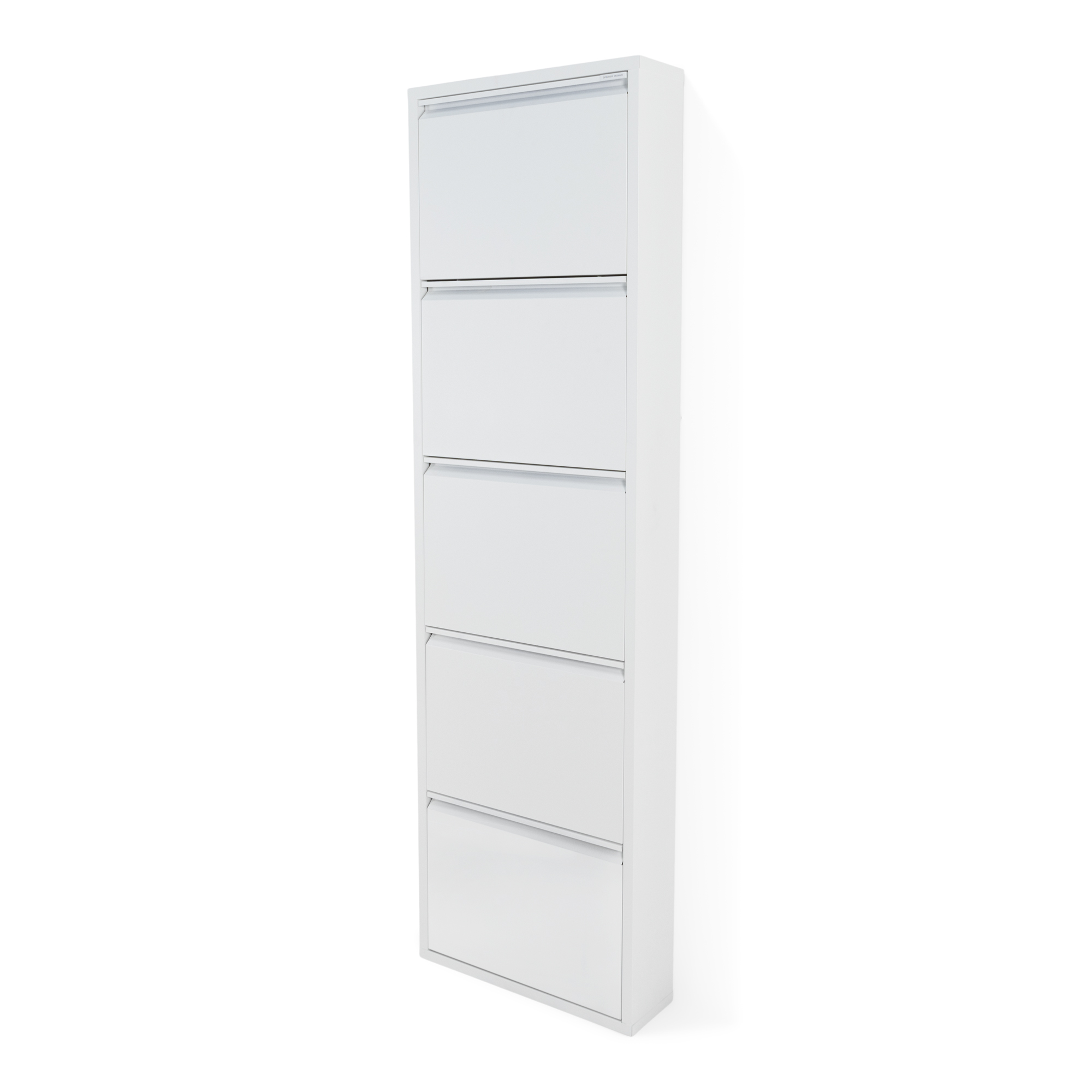 BILLY 5 Shoe Cabinet - White_4