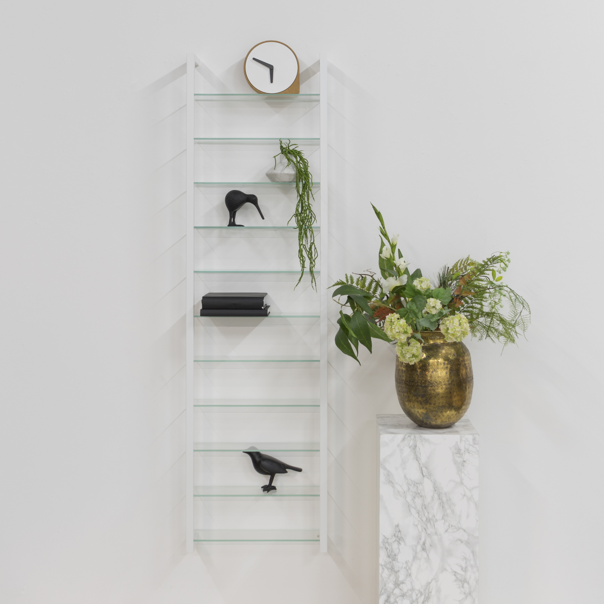 CUBIC 11 Wall rack - White_4