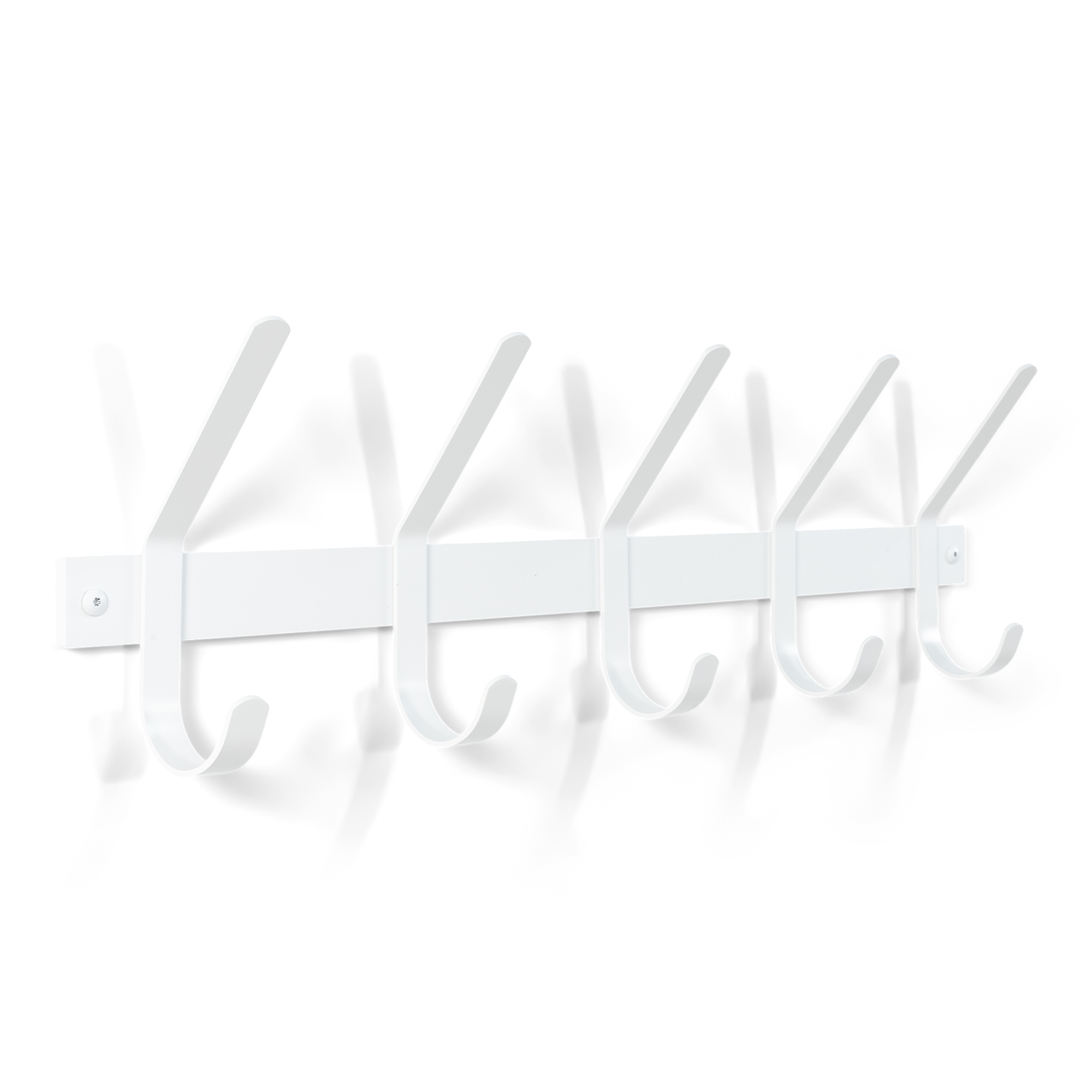 DEXTER 5 Wall mounted coat rack - White_3
