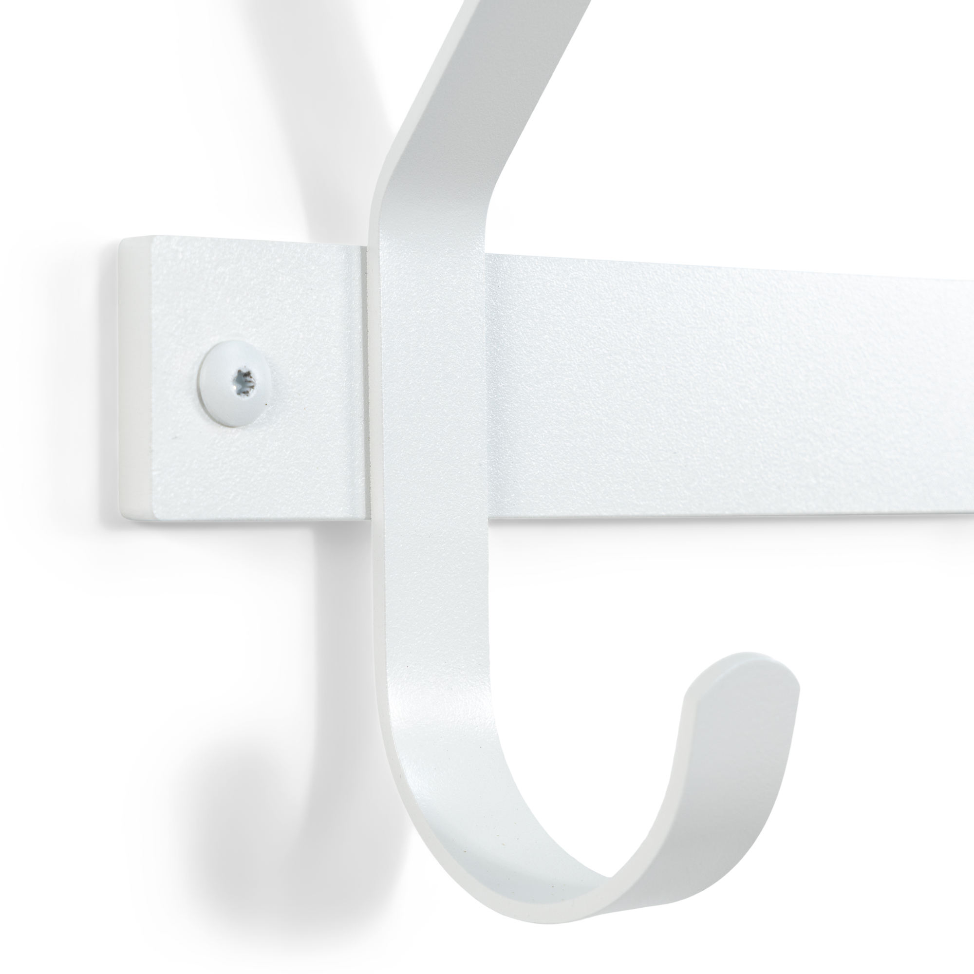 DEXTER 5 Wall mounted coat rack - White_5