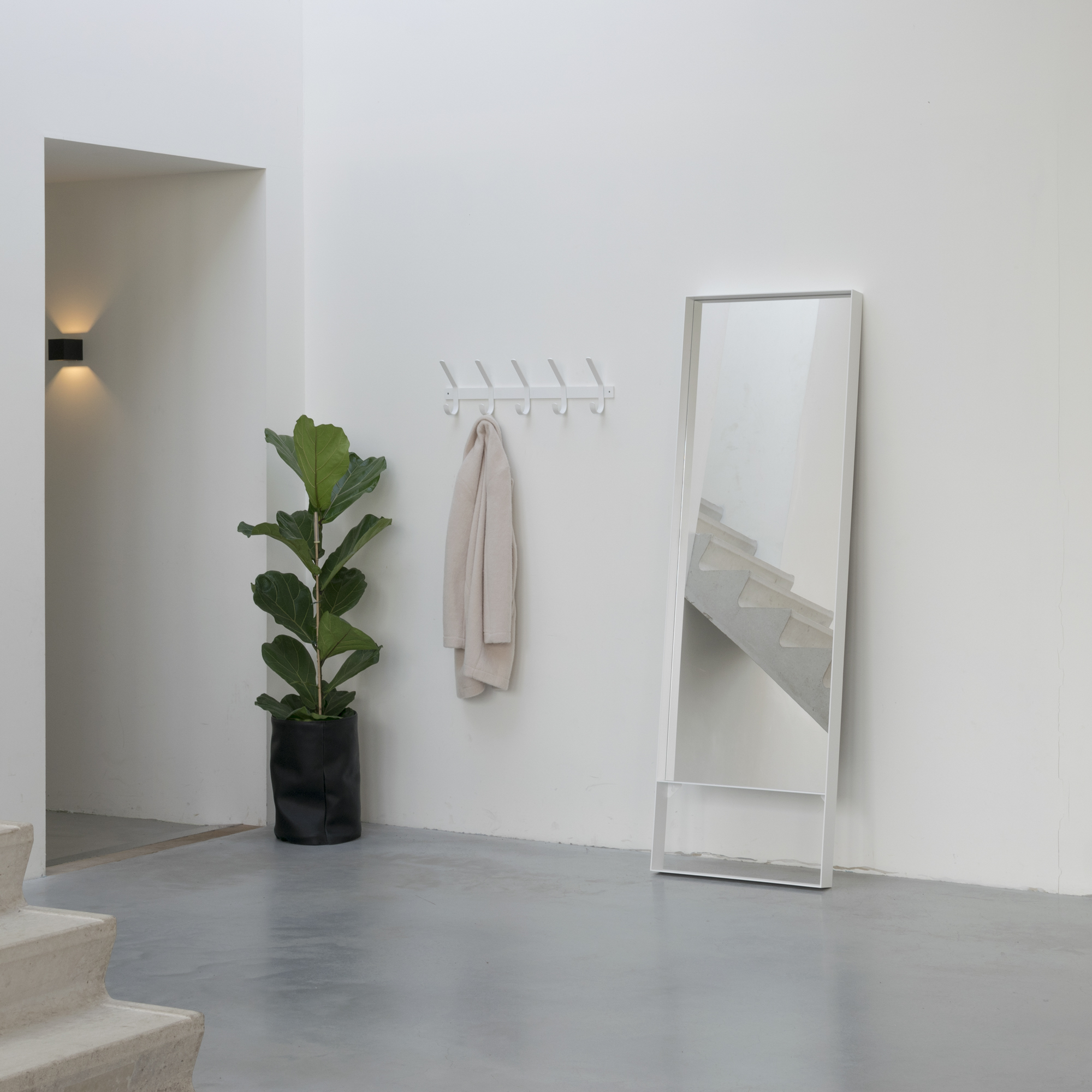 DONNA 4 Full length mirror - White_7