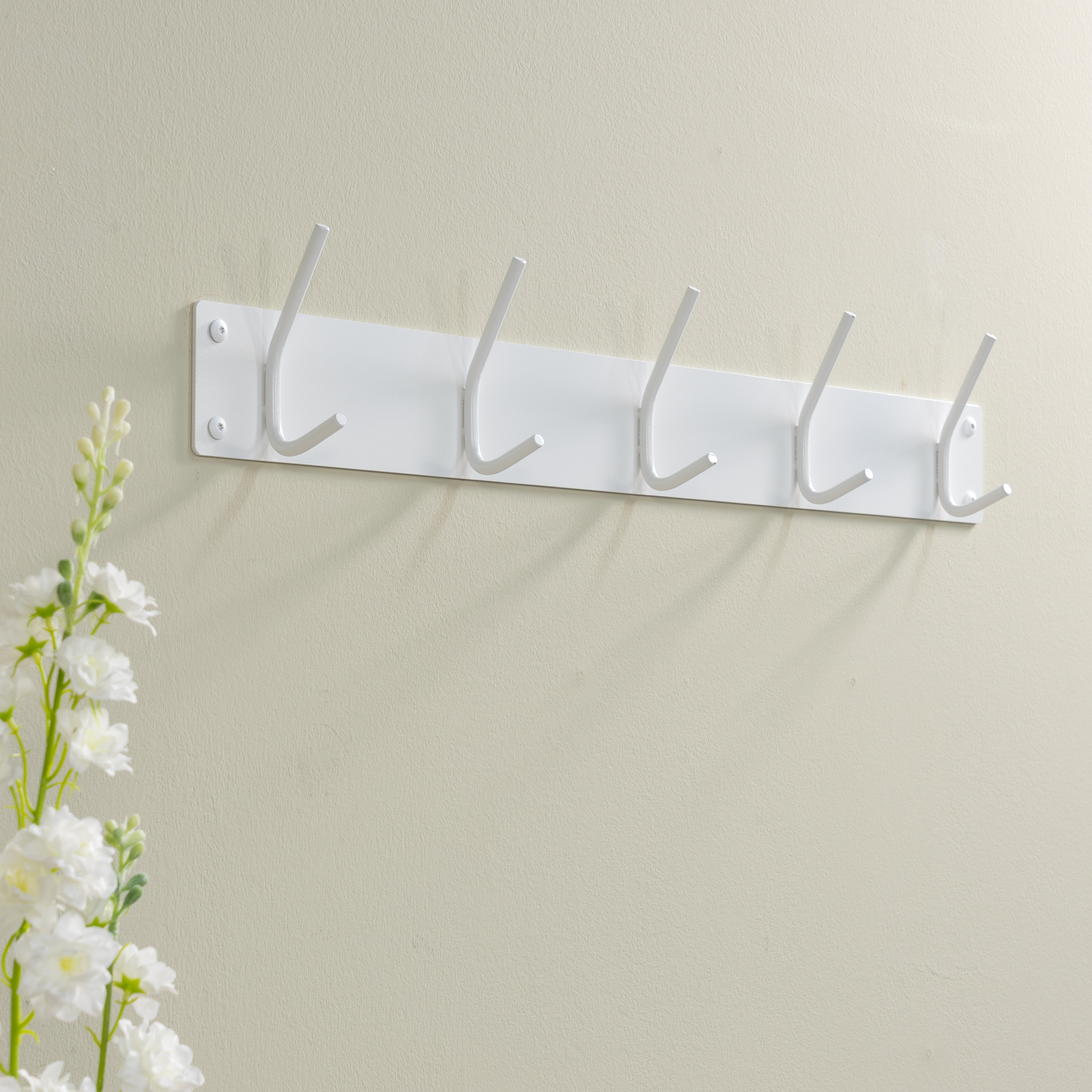 FUSION 5 Wandkapstok - Wit_6