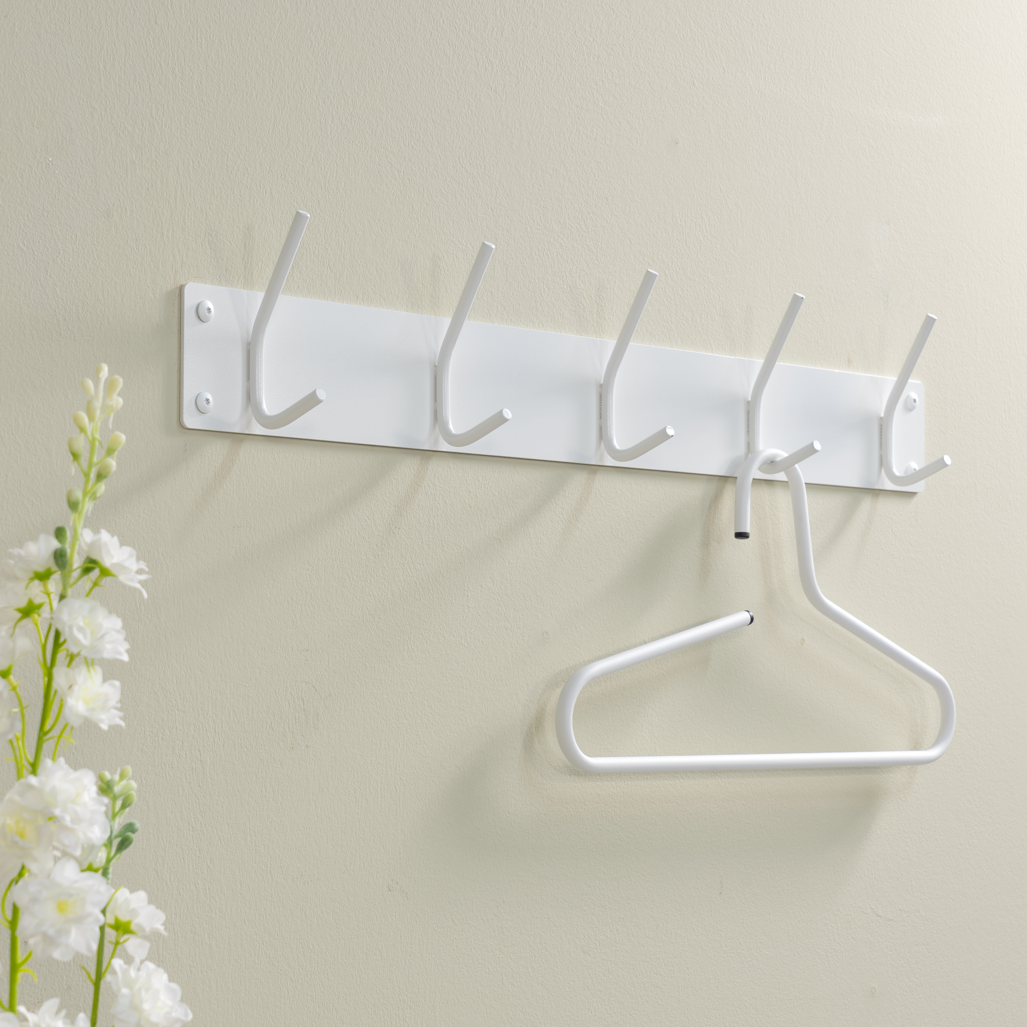 FUSION 5 Wandkapstok - Wit_7