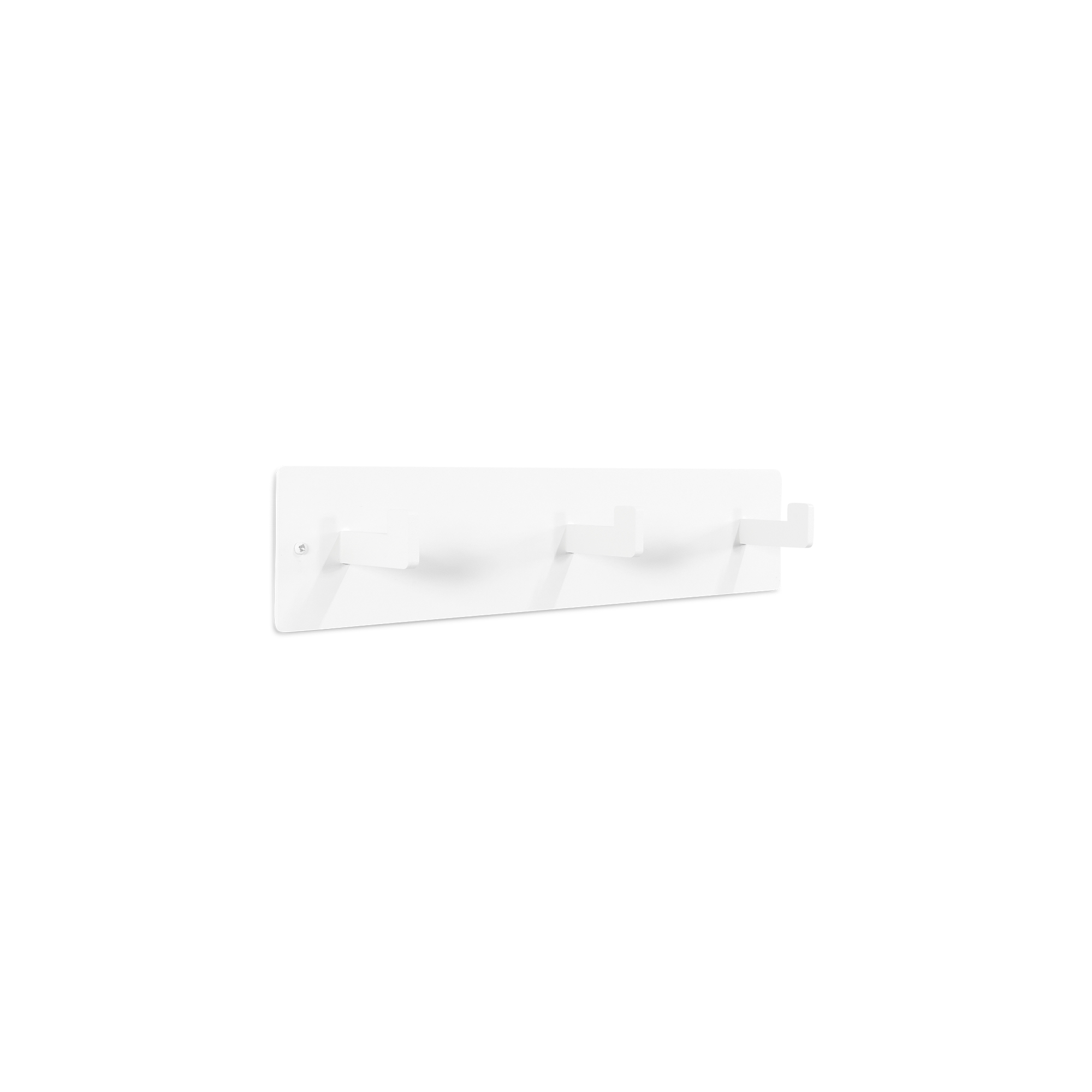 LEATHERMAN 3 Wall mounted coat rack - White_3