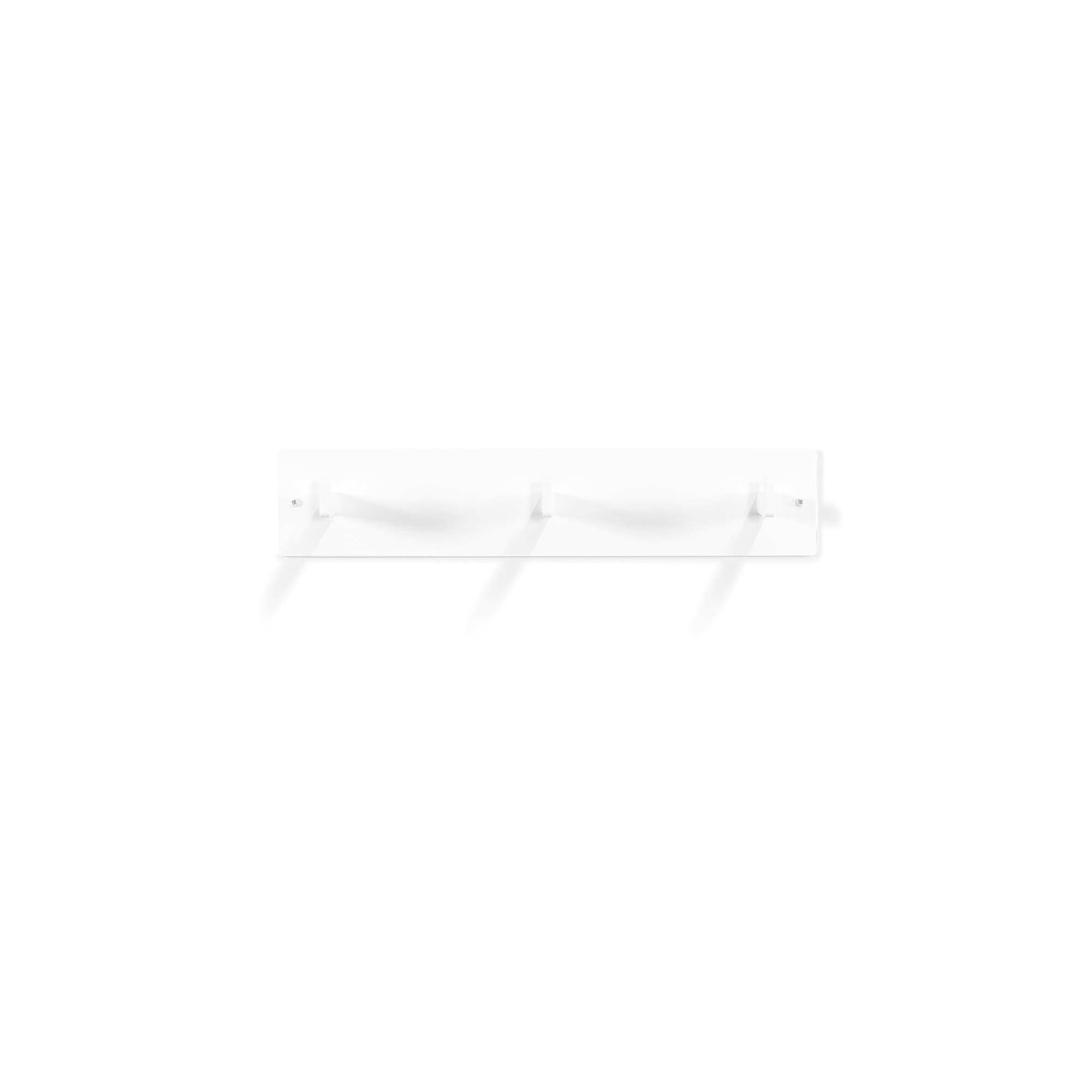LEATHERMAN 3 Wall mounted coat rack - White_4