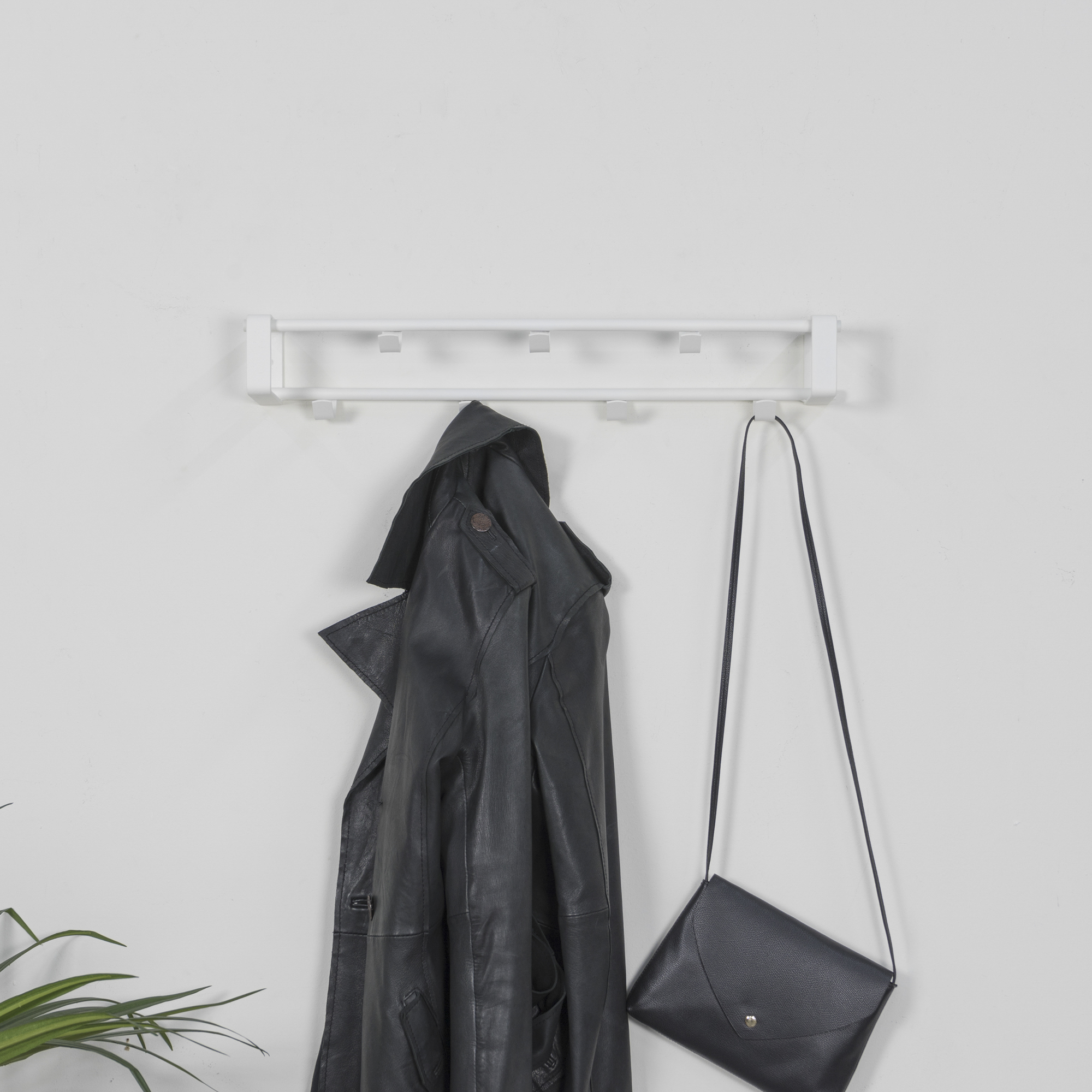 REX 1 Wall mounted coat rack - White_1