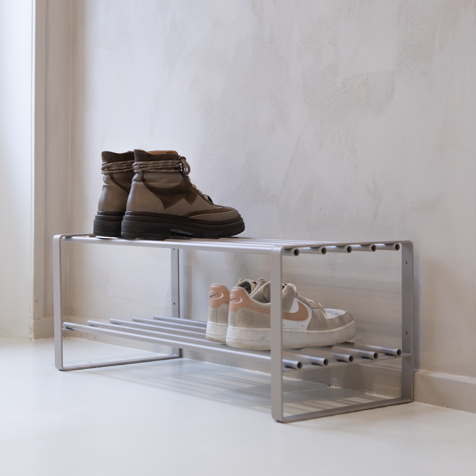 REX SR Shoe rack - Silky Taupe_1