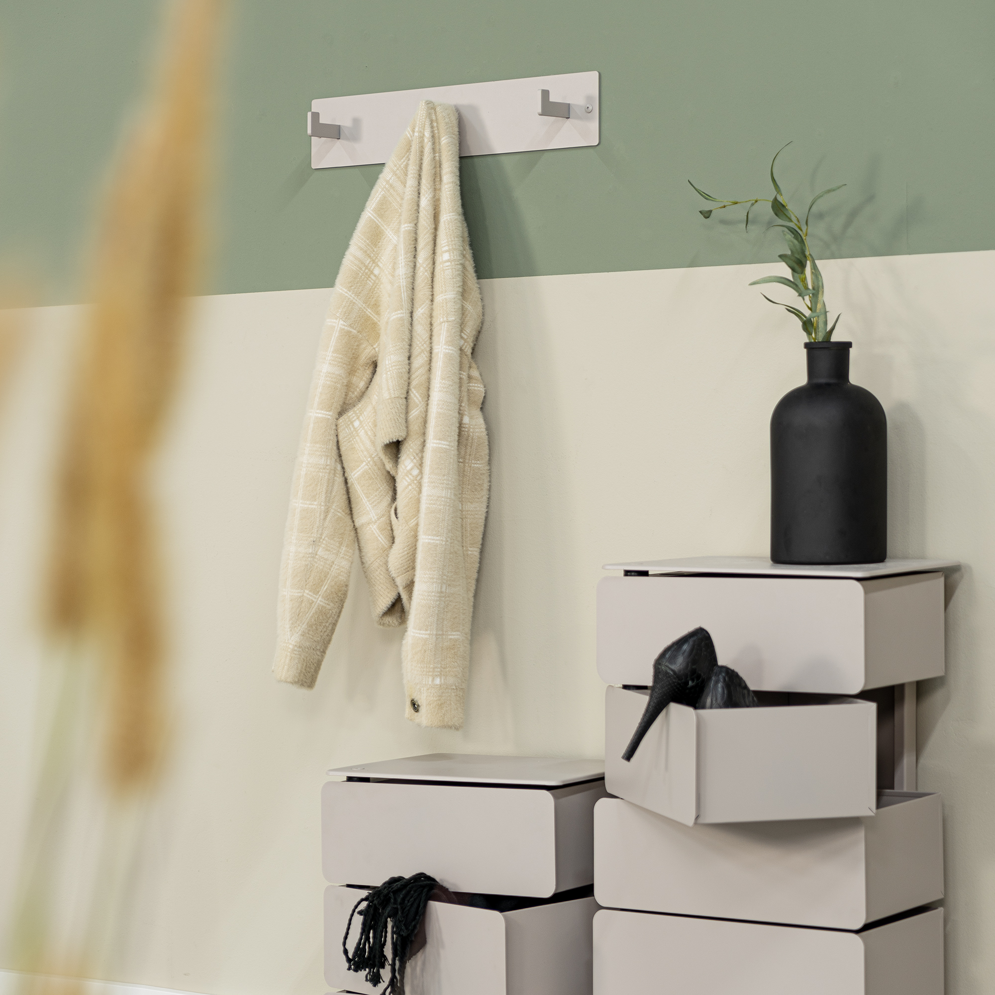 LEATHERMAN 3 Wandgarderobe - Silky Taupe_8