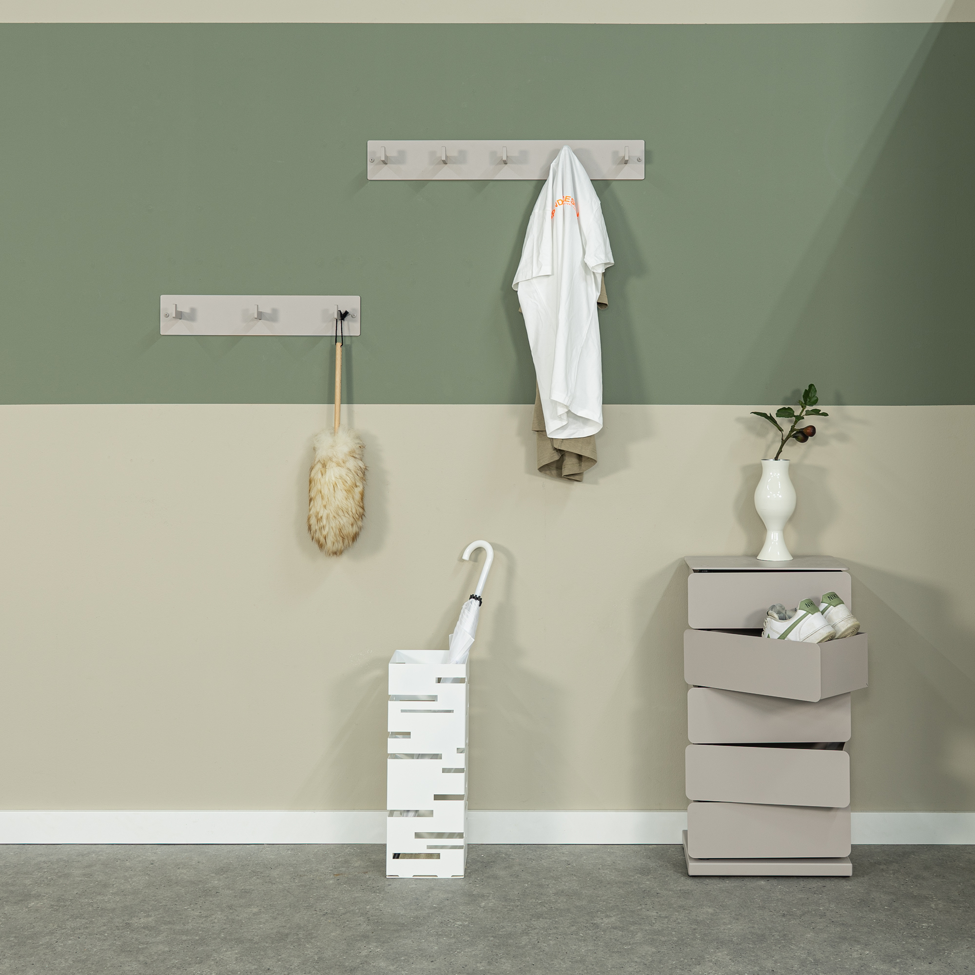 LEATHERMAN 3 Wandgarderobe - Silky Taupe_10