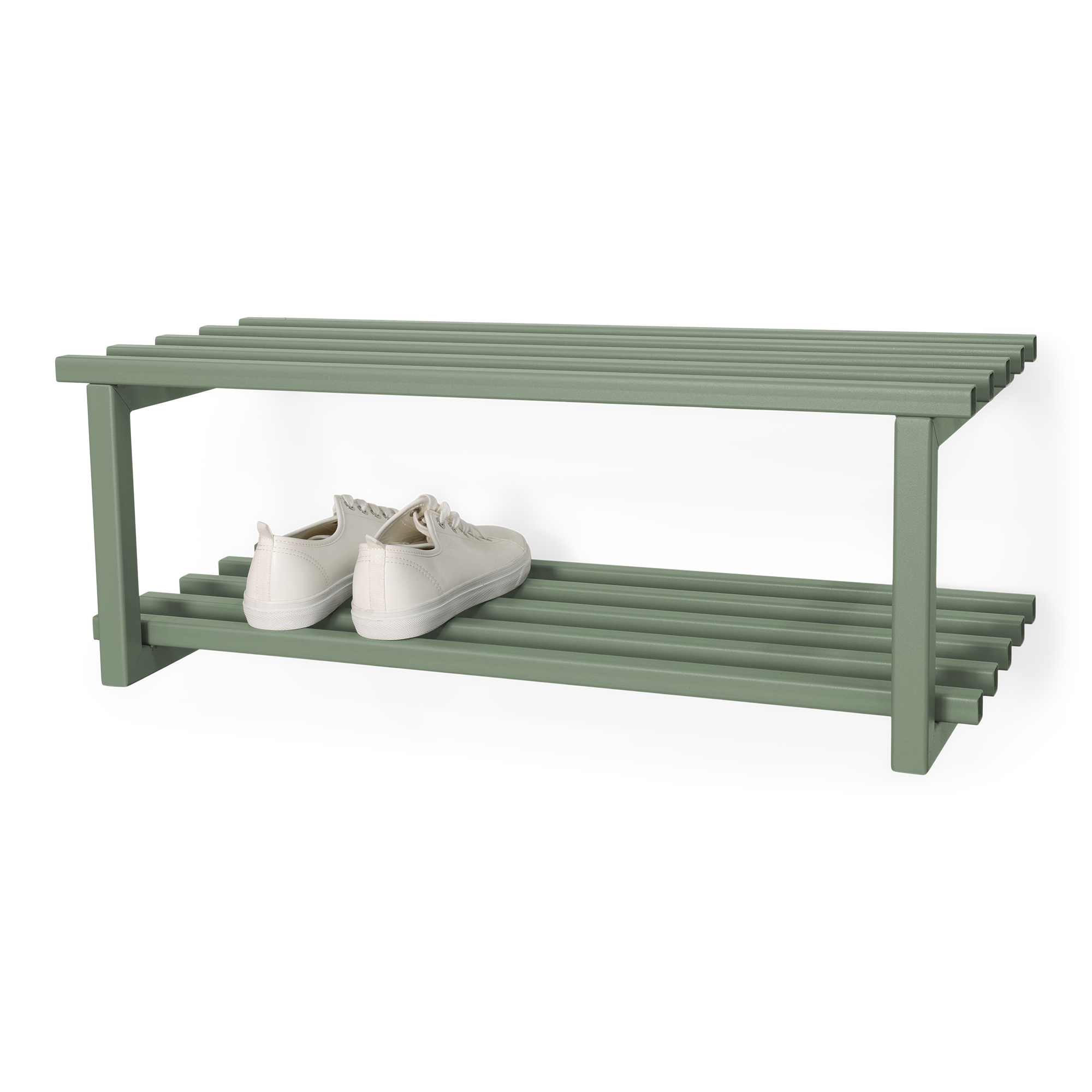 RIZZOLI / MARCO Shoe rack - Dusty Green_3