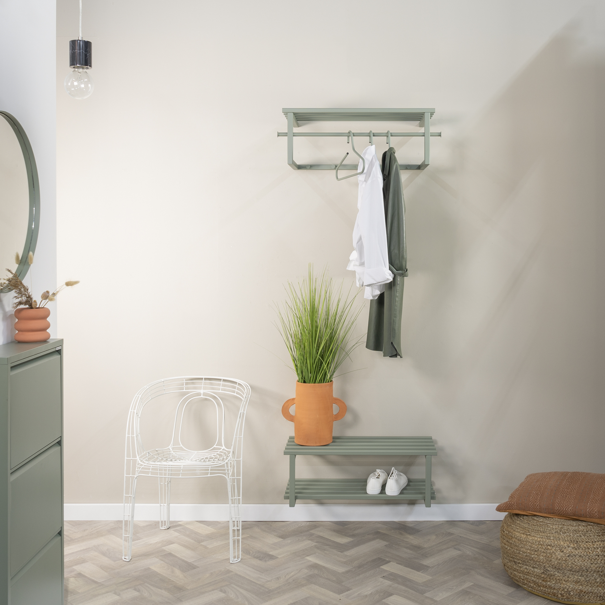 RIZZOLI / MARCO Shoe rack - Dusty Green_7