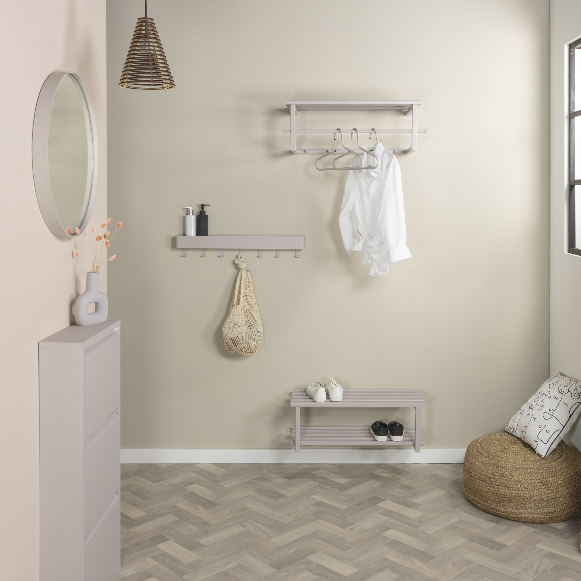 RIZZOLI / MARCO Shoe rack - Silky Taupe_7