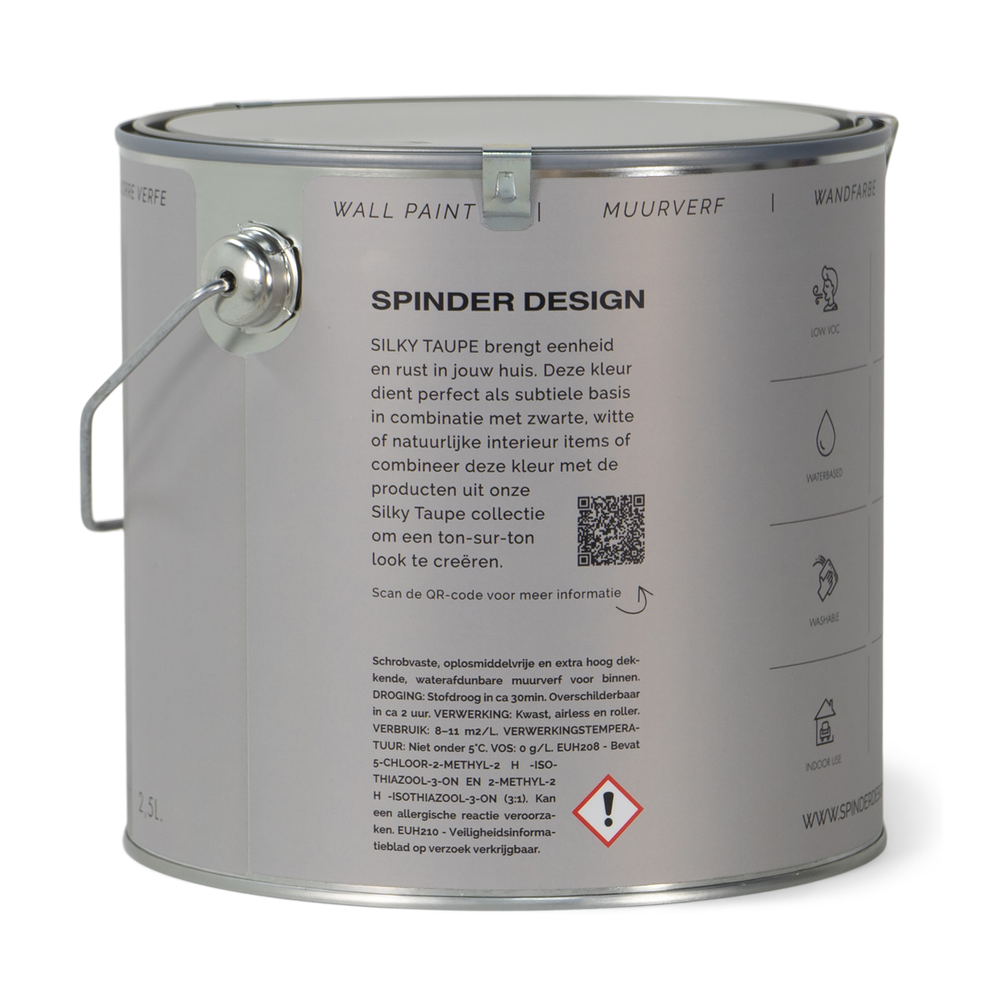 WALL PAINT 2,5L Wall paint - Silky Taupe_5