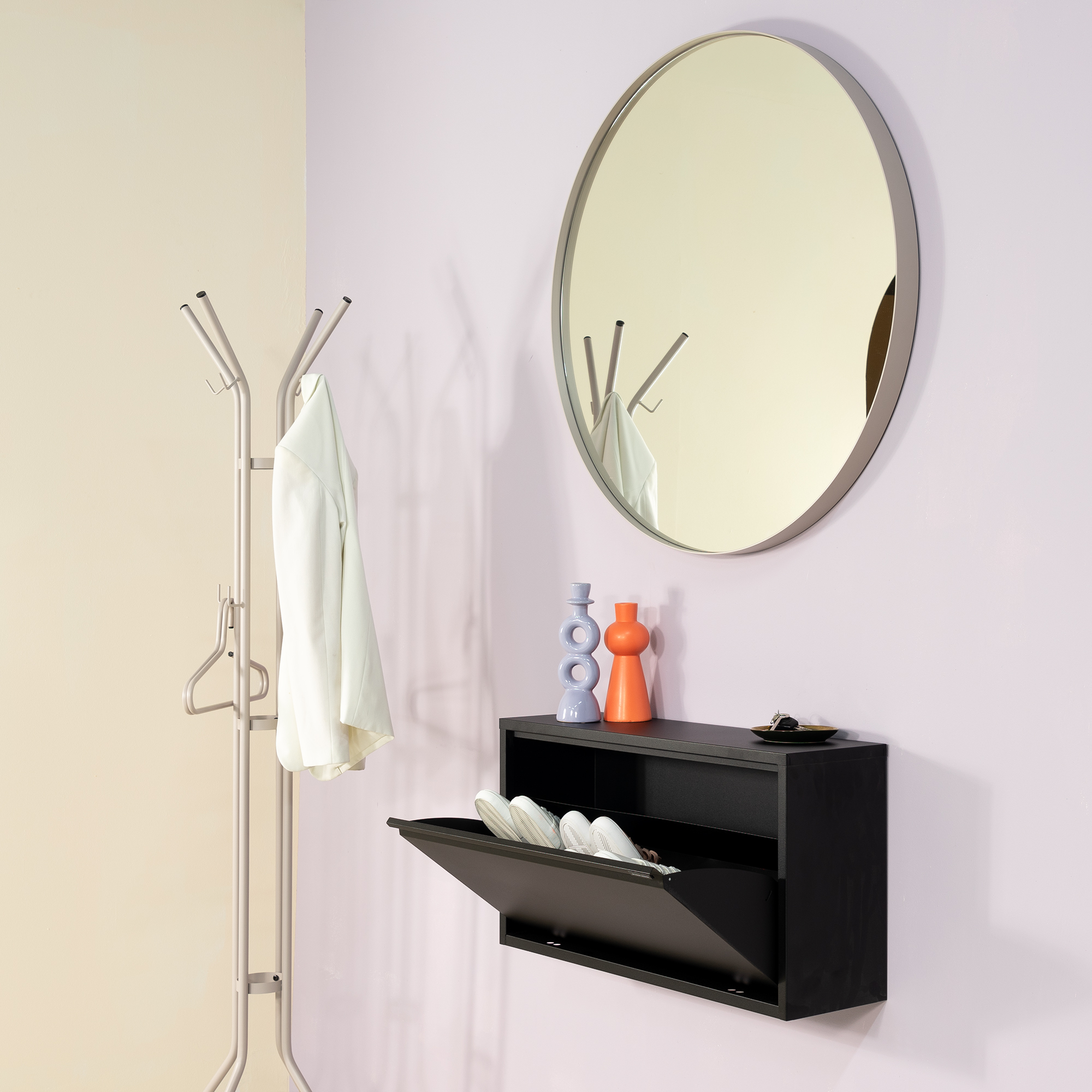 JESSY Freestanding coat stand - Silky Taupe_1