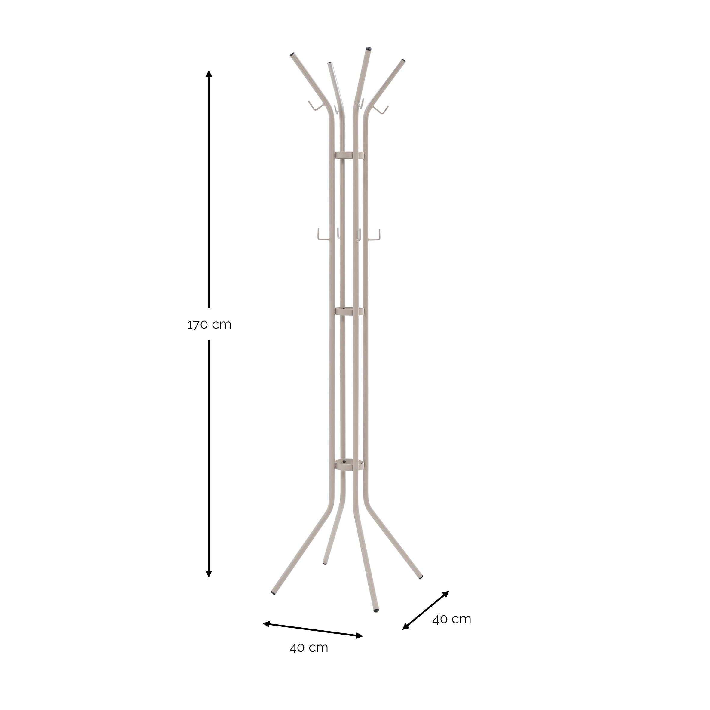 JESSY Freestanding coat stand - Silky Taupe_6