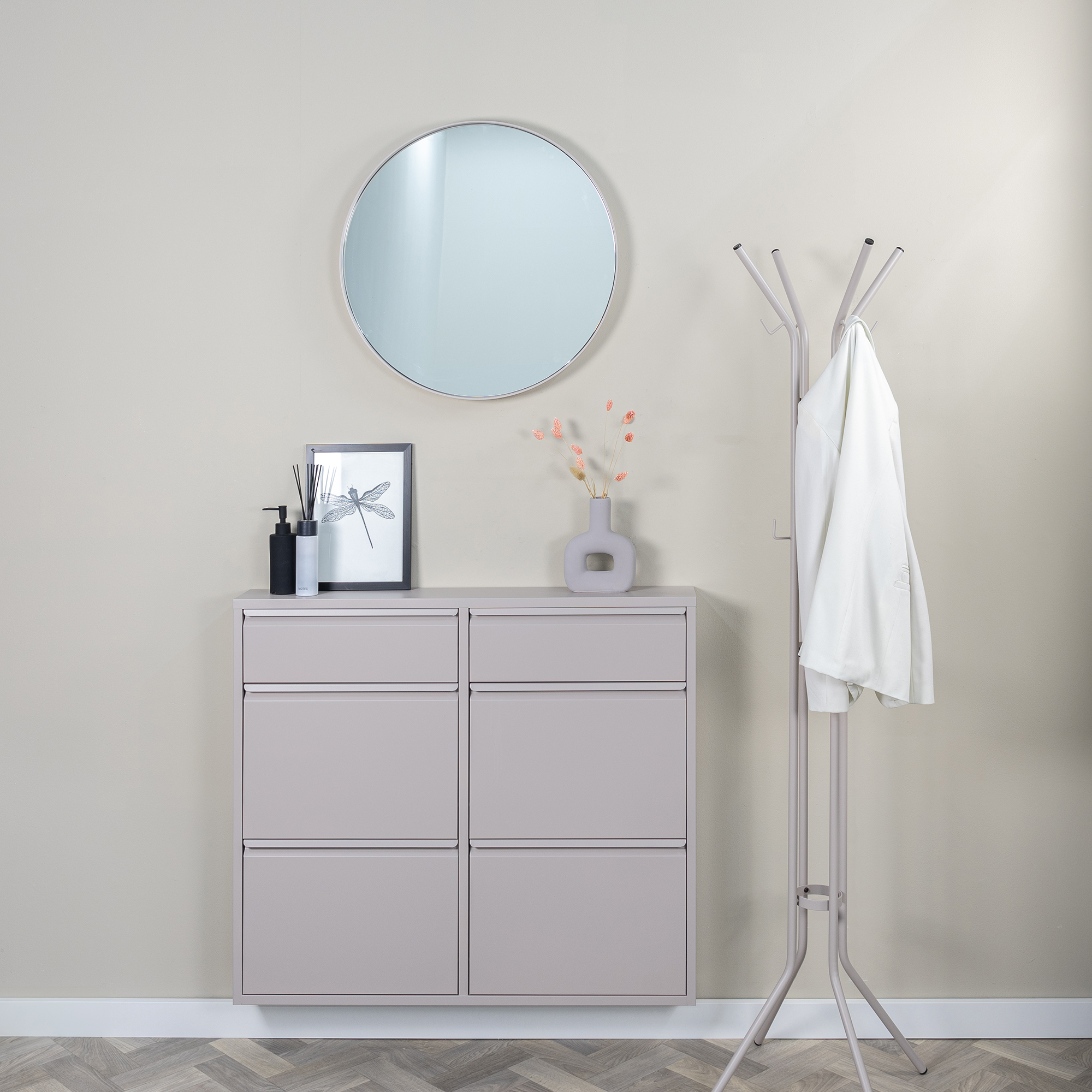 JESSY Freestanding coat stand - Silky Taupe_7