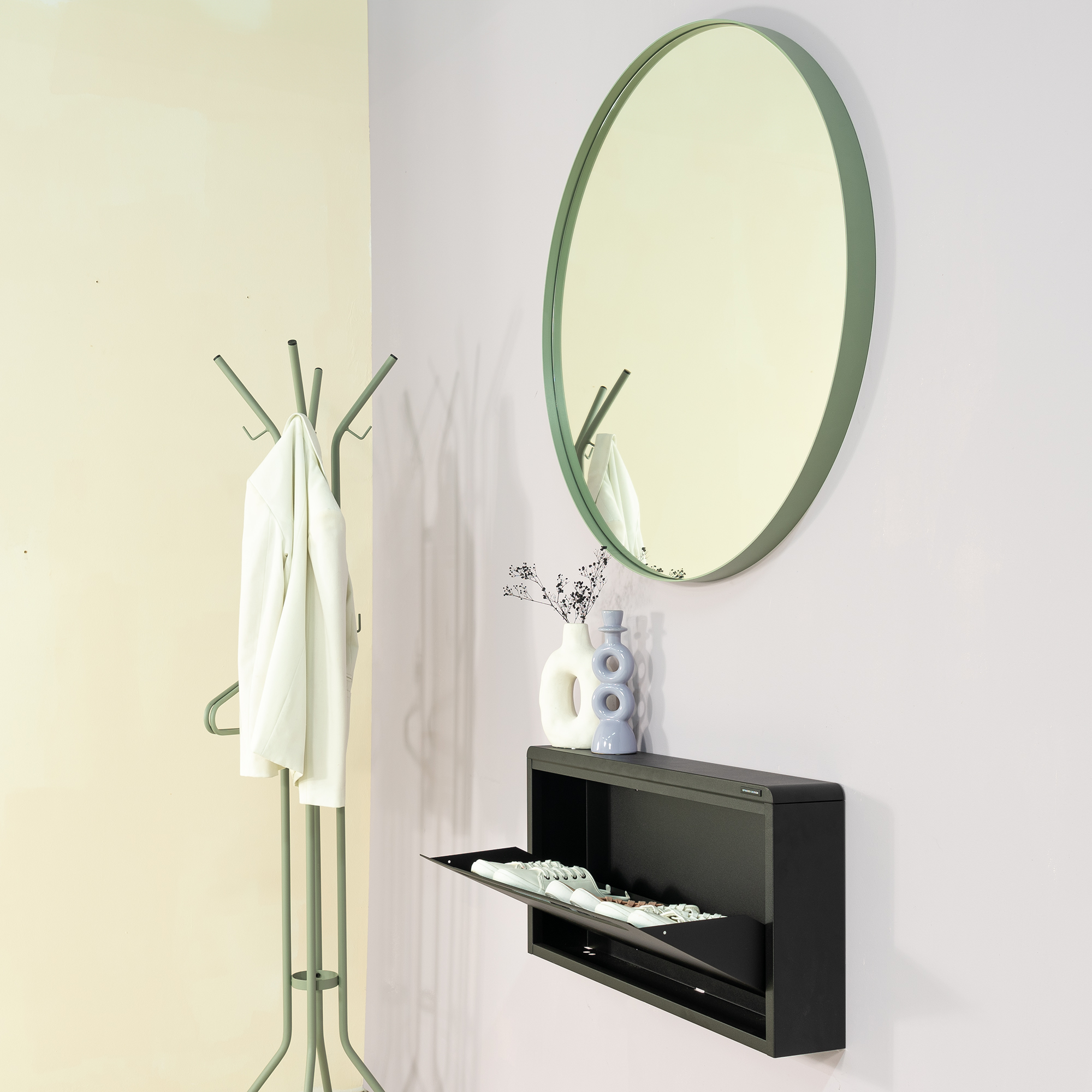 DONNA 5 ø 90 Spiegel - Dusty Green_1