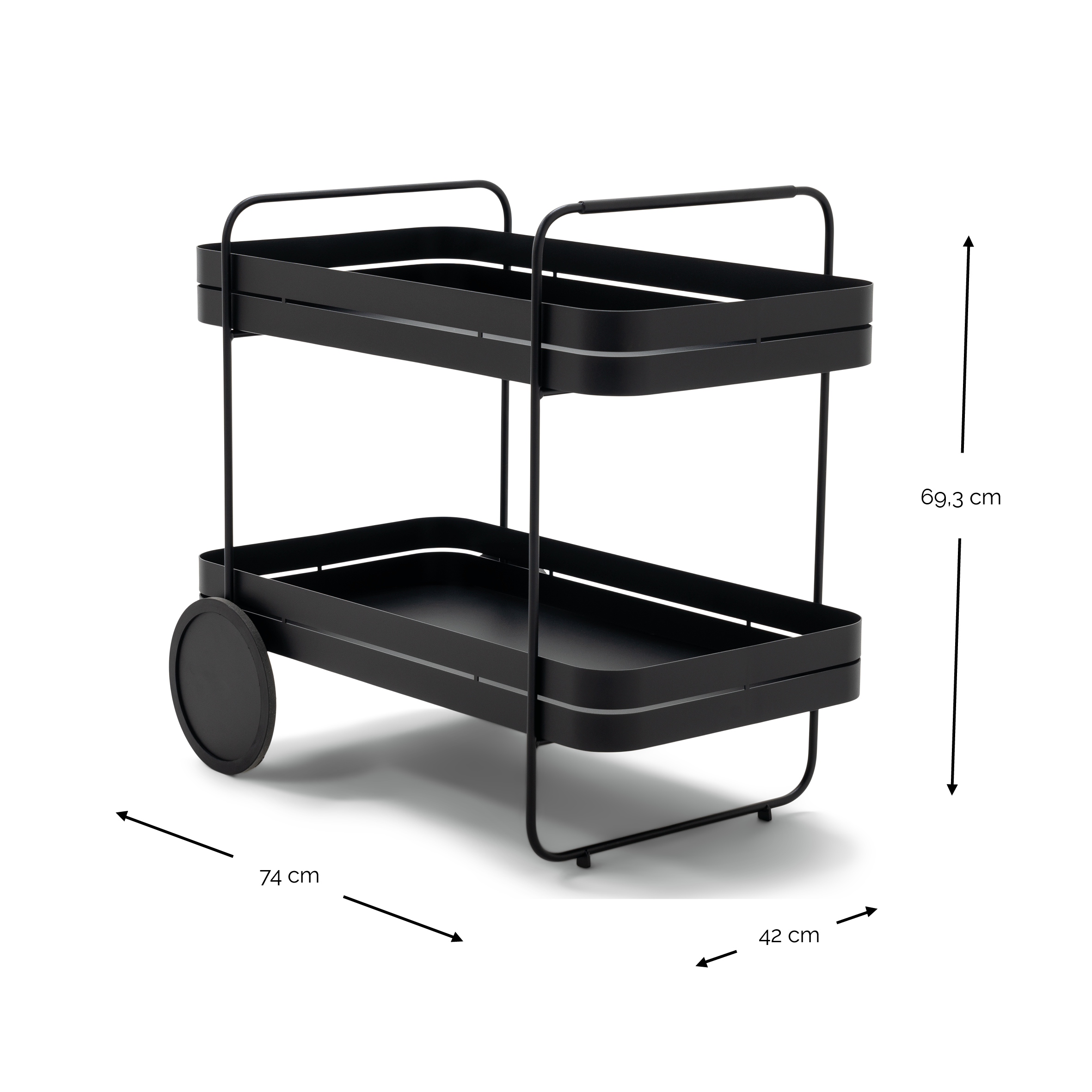 GIN & TROLLEY Serving trolley - Silky Taupe_7