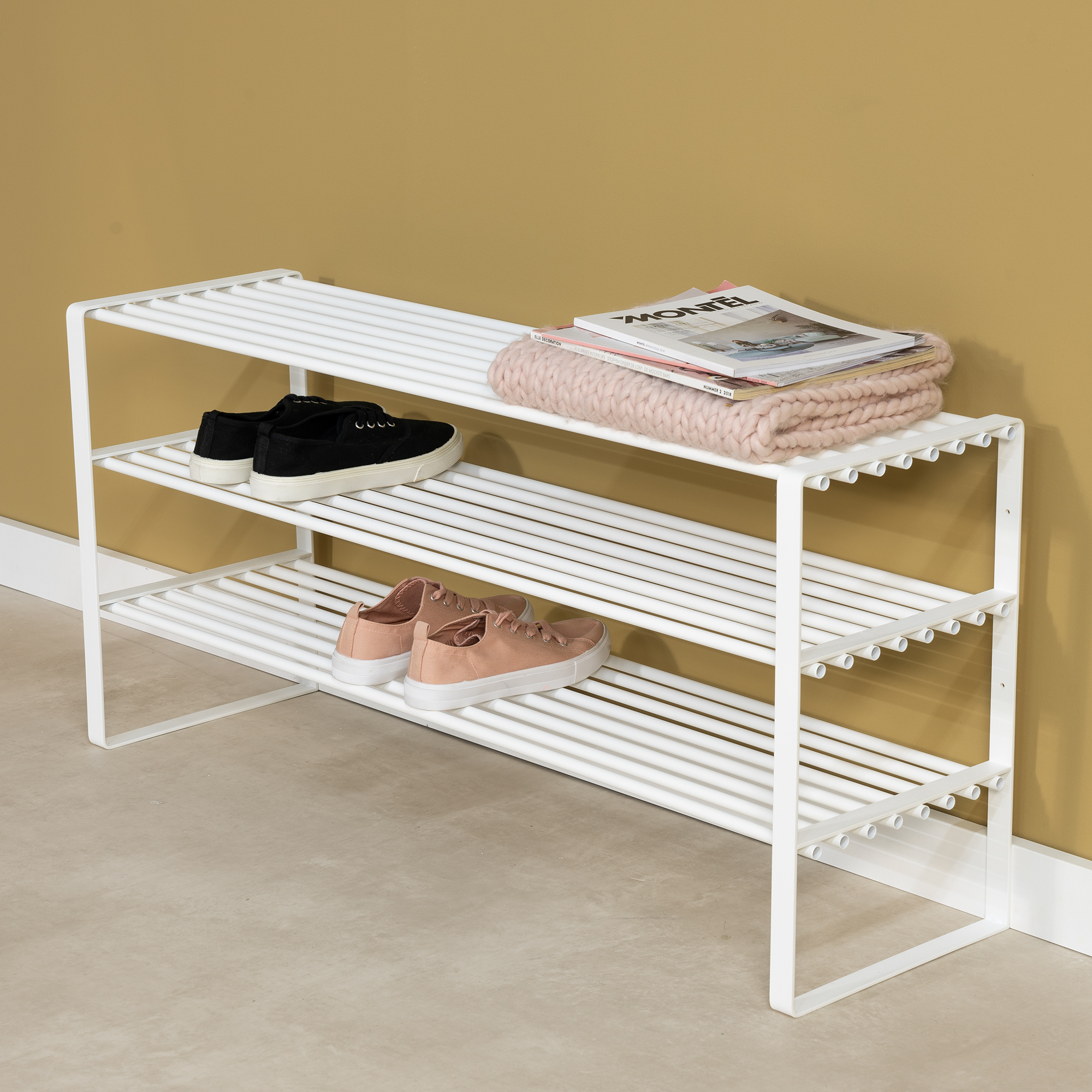 REX SR 2 - 100 cm Shoe rack - White_1