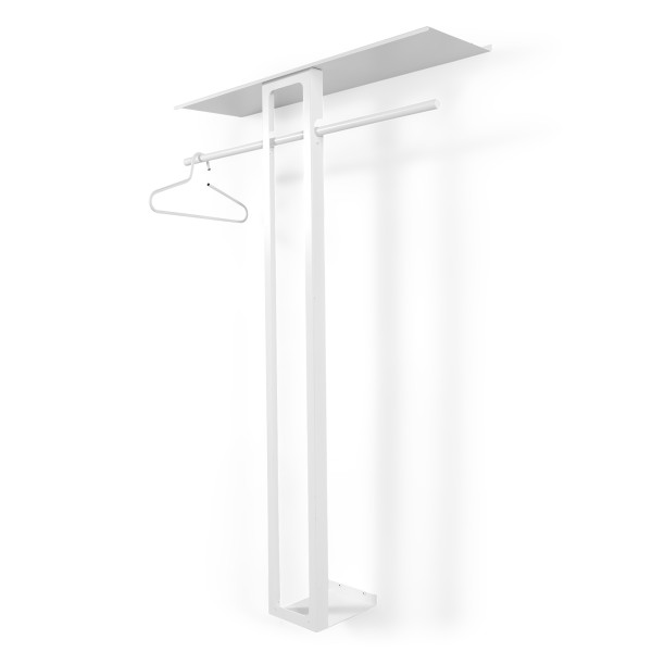 Product LUNO LARGE 100 Wall Coat Rack - White