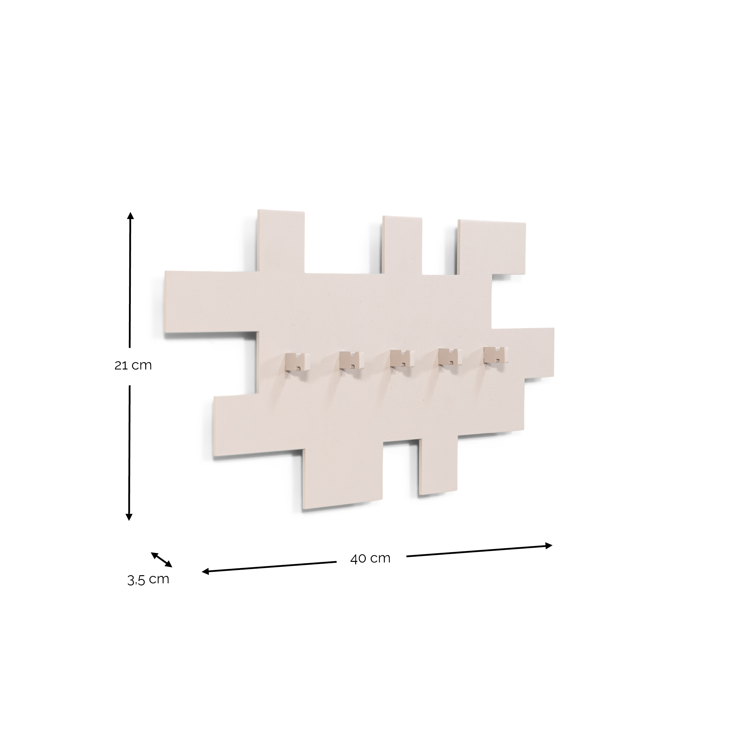 TETROMINO Coatrack - Silky Taupe_10