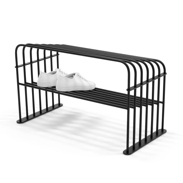 Product GRID 70 Schoenenrek - Zwart