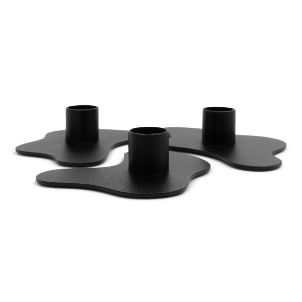 Product MELT Candle Holder set of 3 - Black